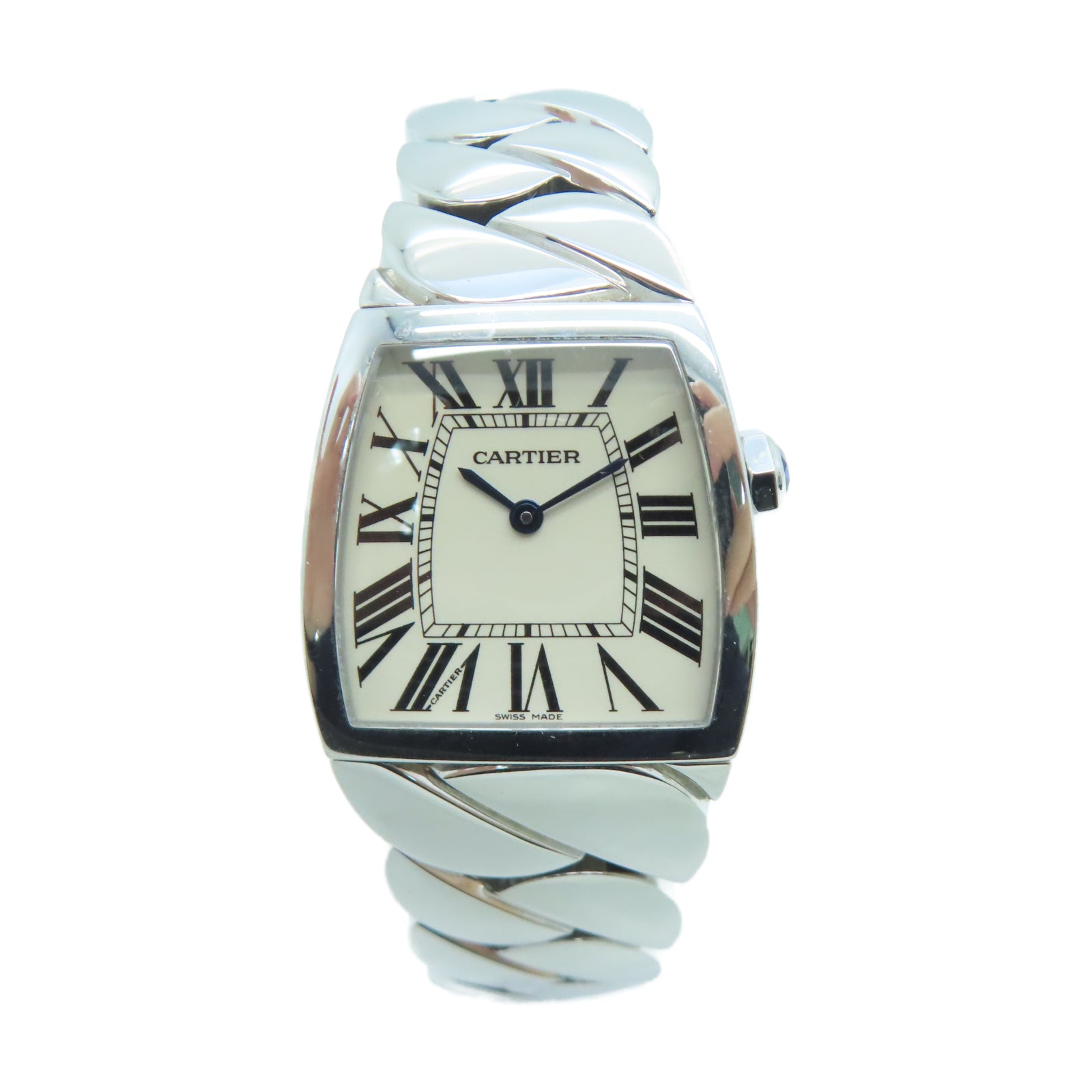 CARTIER La Dona不锈钢手表石英机芯白色