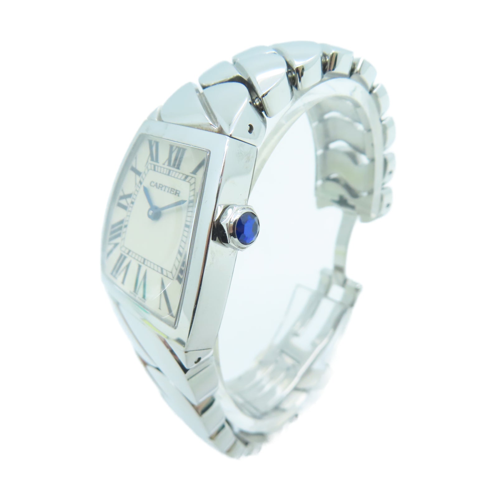 CARTIER La Dona不锈钢手表石英机芯白色