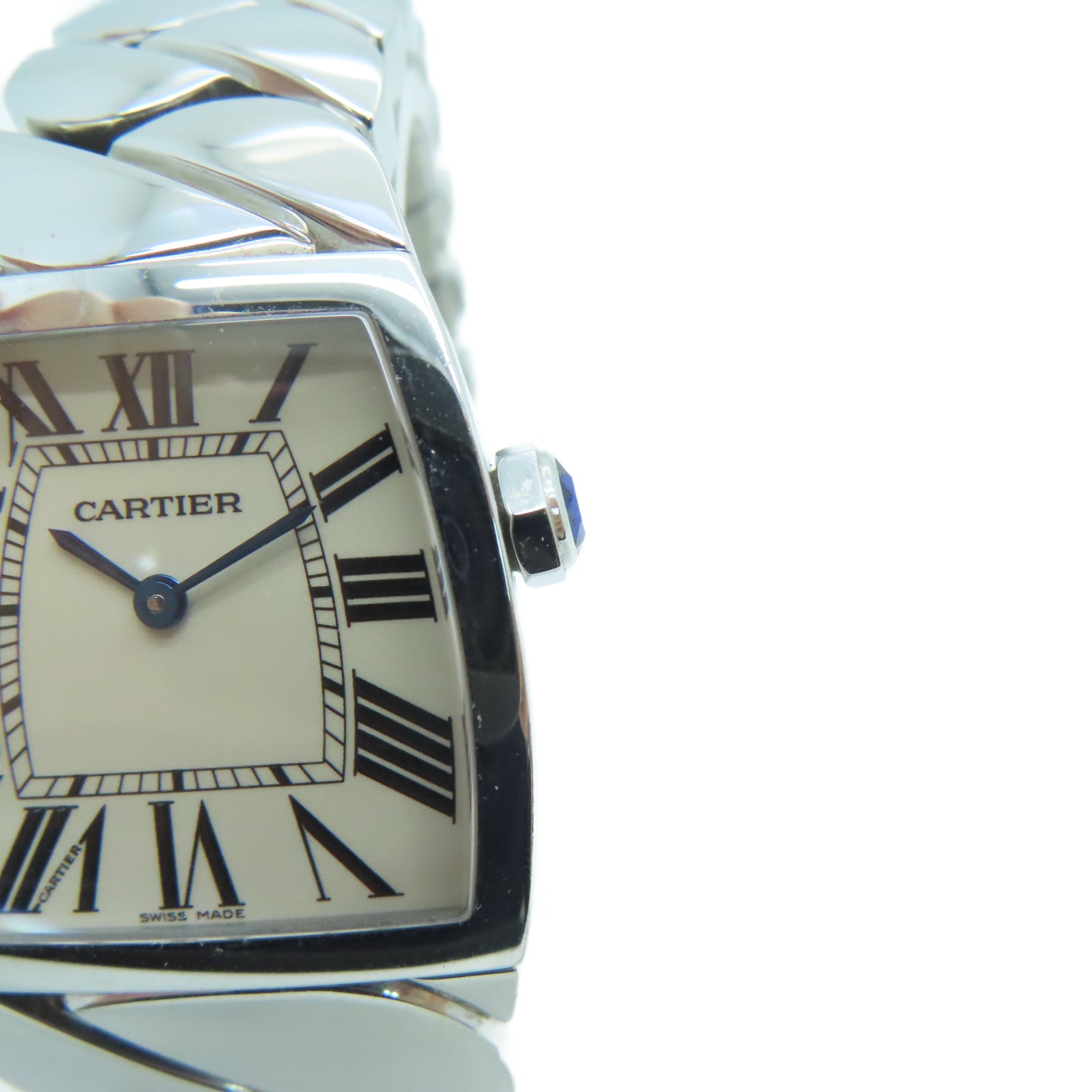 CARTIER La Dona不锈钢手表石英机芯白色