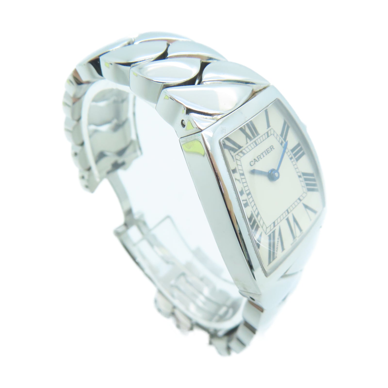 CARTIER La Dona不锈钢手表石英机芯白色