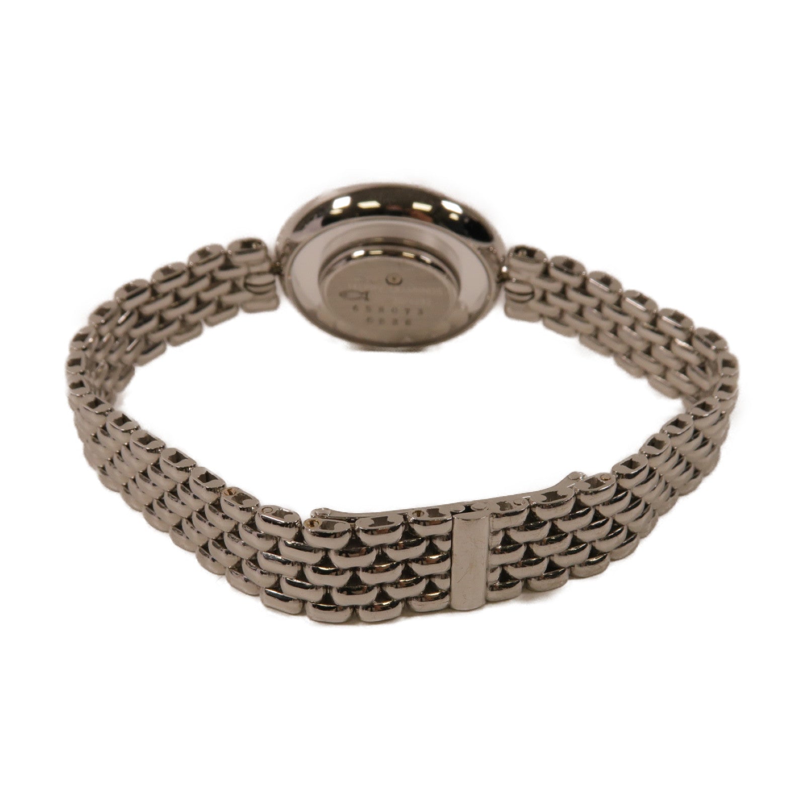 Chopard Happy Diamond 18K白金/鑽石手錶石英機芯白色/銀色