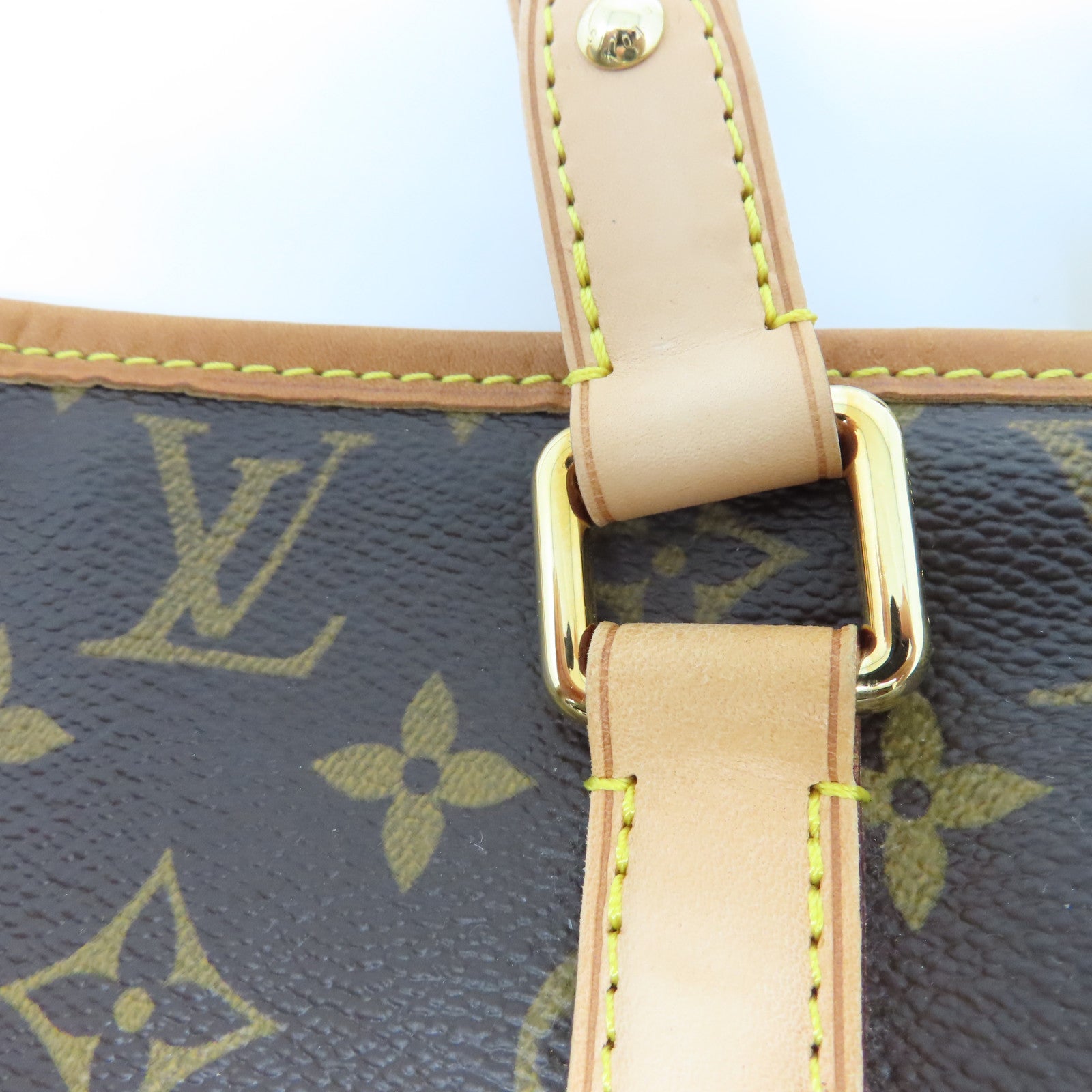 LOUIS VUITTON Monogram Estrela MM金扣手挽肩背兩用袋棕色