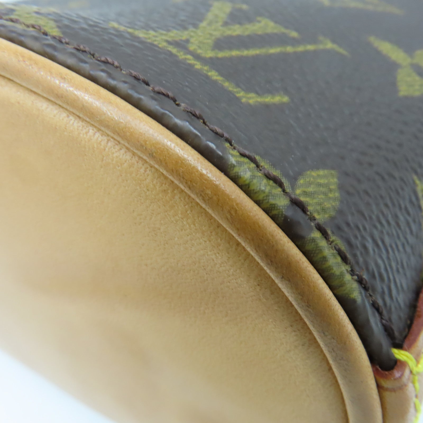 LOUIS VUITTON Monogram Drouot Shoulder Bag金扣肩背袋啡色