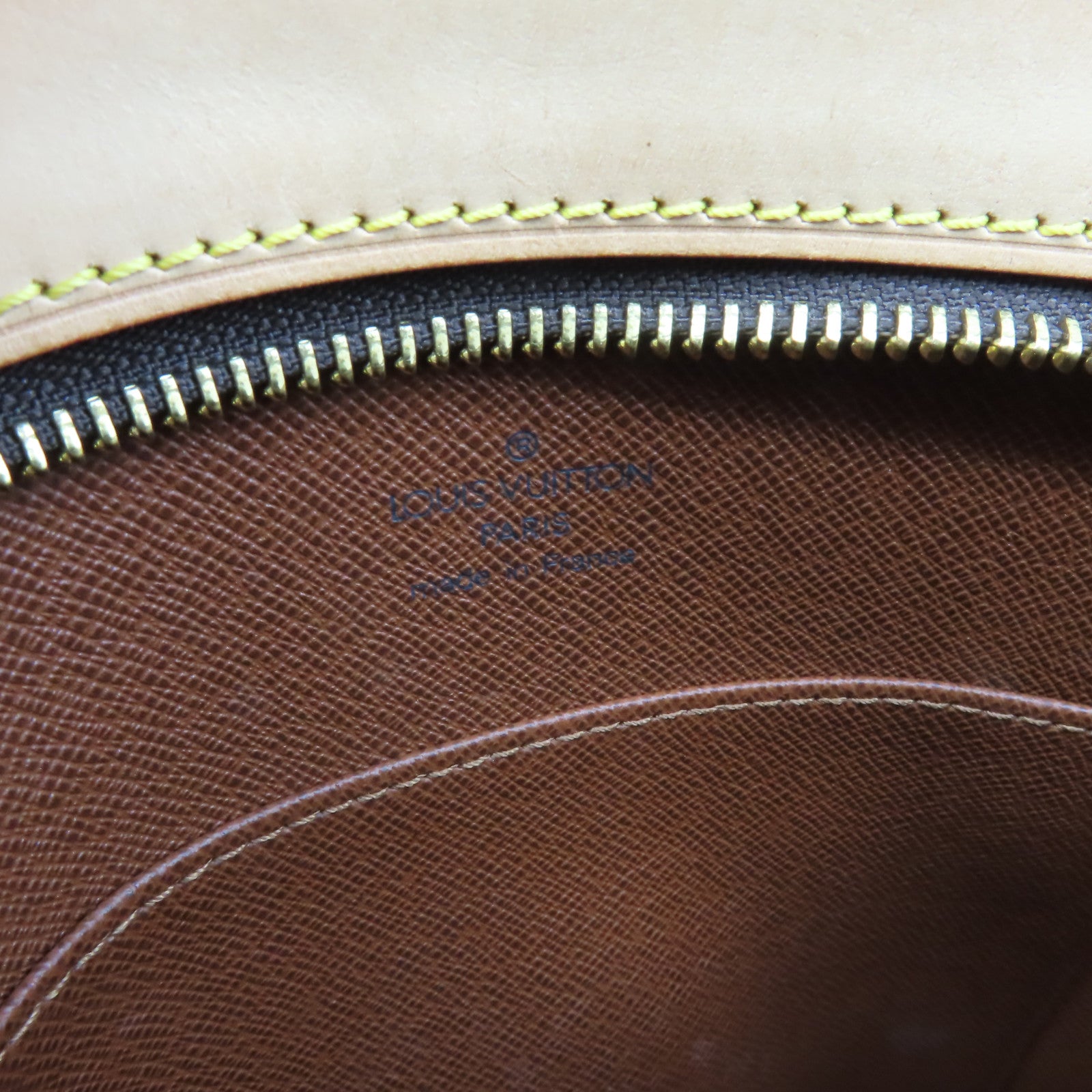 LOUIS VUITTON Monogram Drouot Shoulder Bag金扣肩背袋啡色