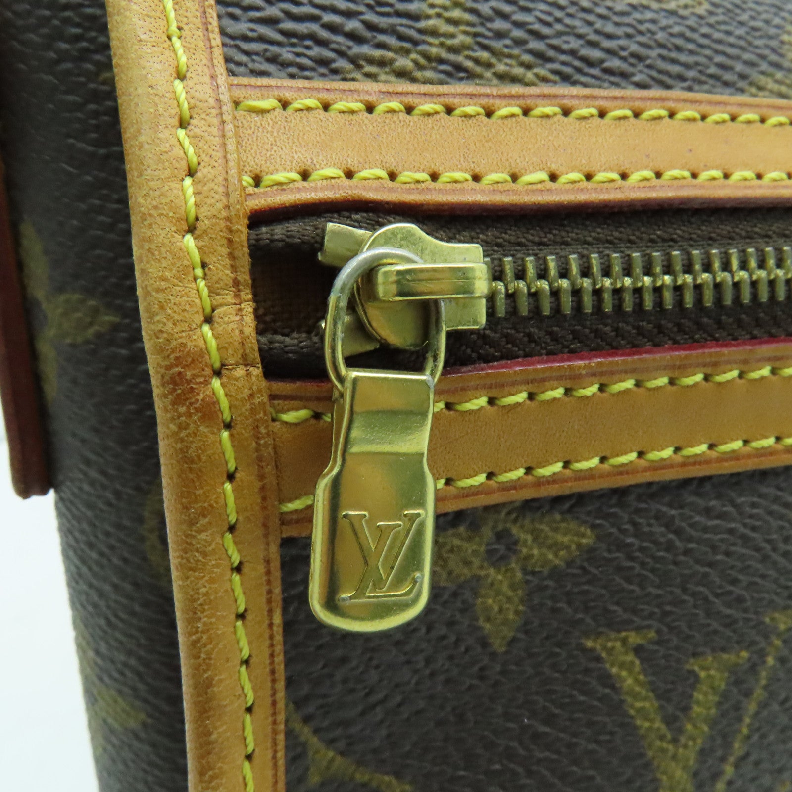LOUIS VUITTON Monogram Messenger Bosphore P Shoulder金扣肩背袋啡色
