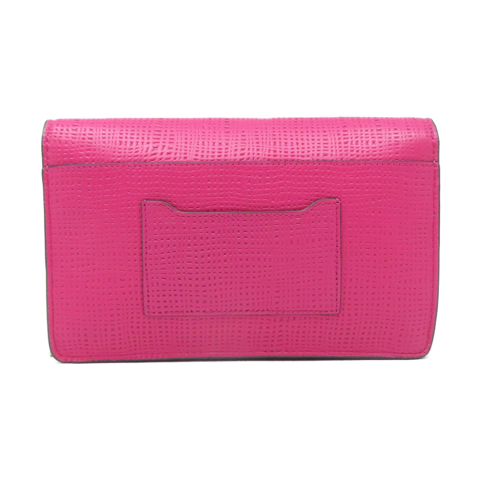 COACH 【激減優惠】牛皮皮革Shoulder Bag金扣肩背袋粉紅色