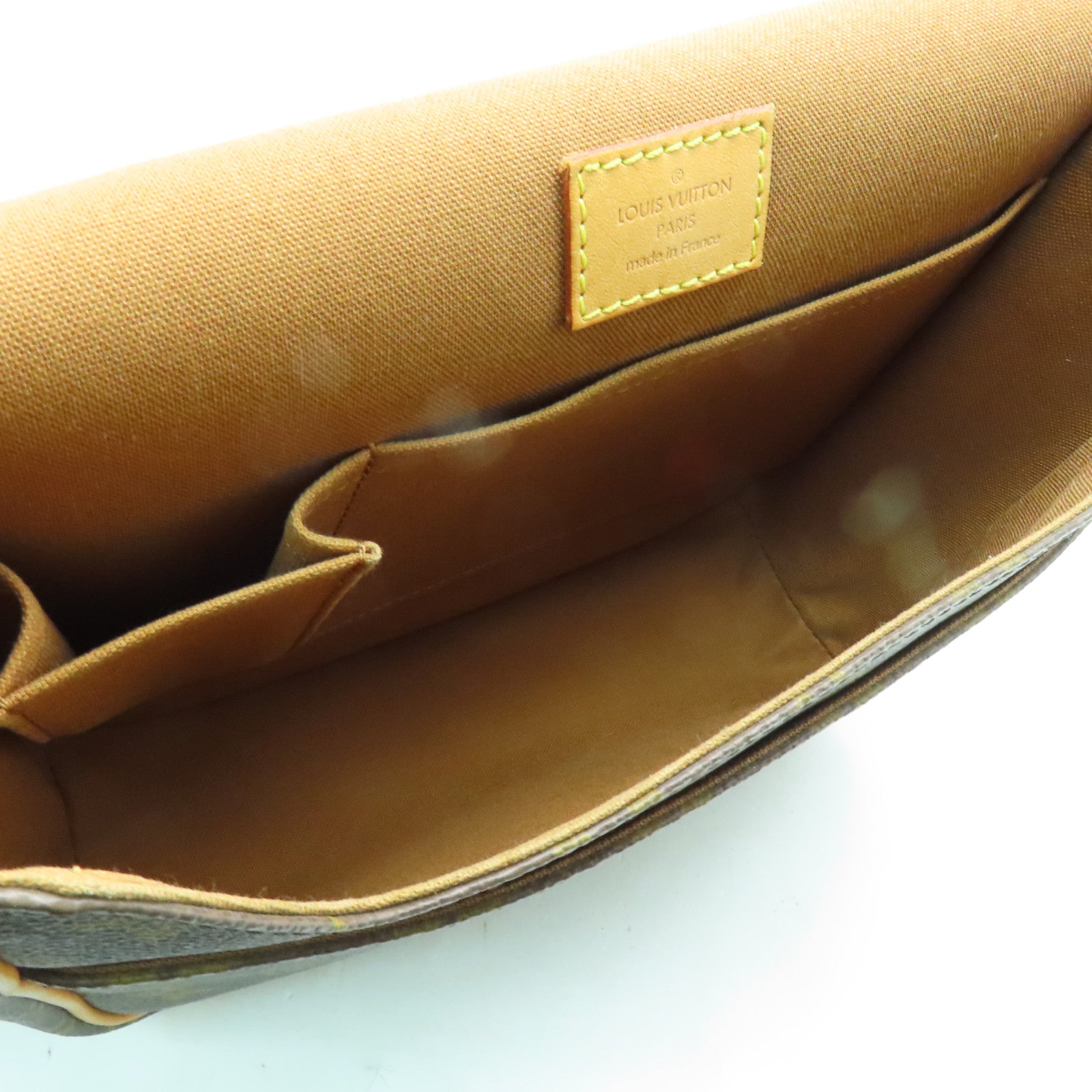 LOUIS VUITTON Monogram Messenger Bosphore P Shoulder金扣肩背袋啡色