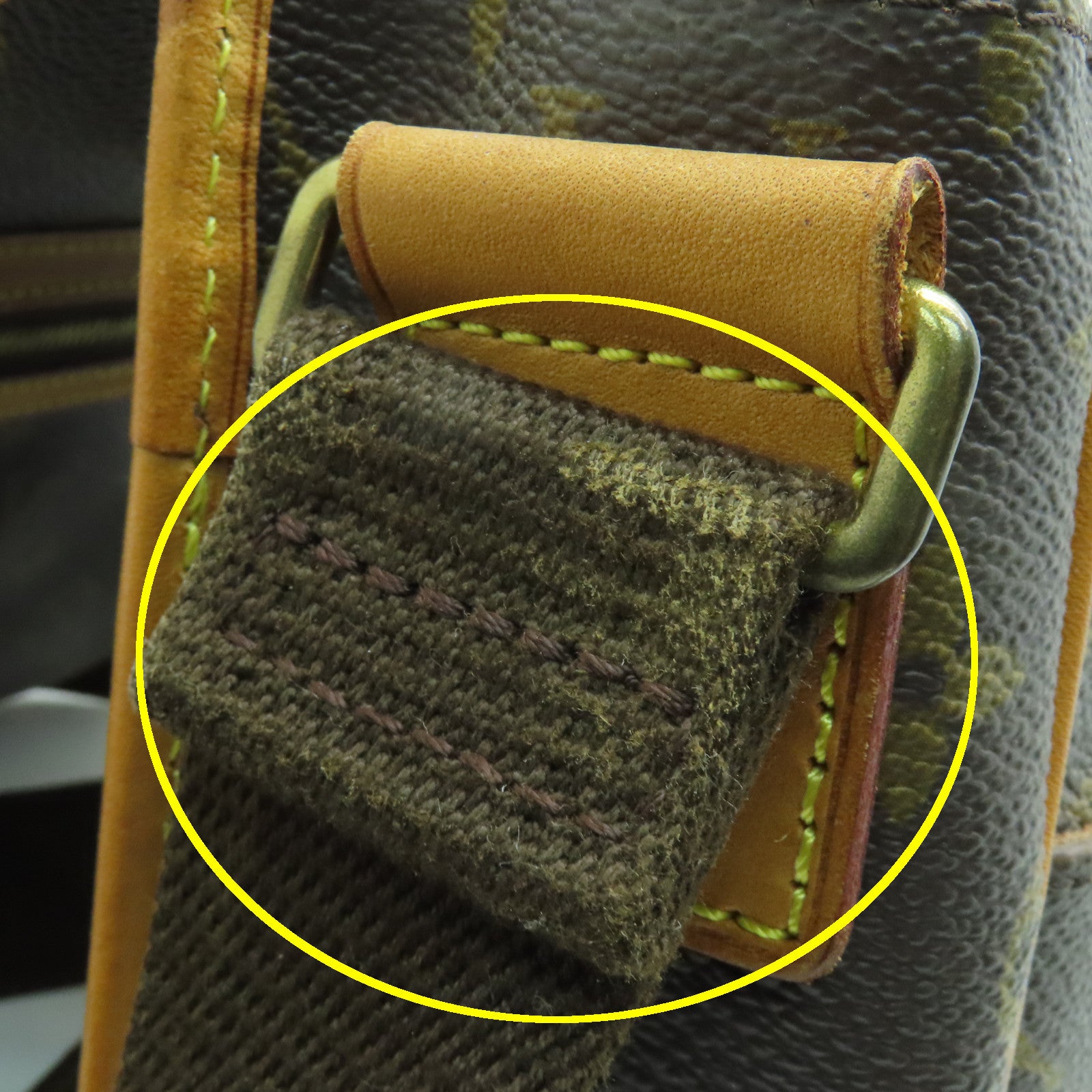 LOUIS VUITTON Monogram Messenger Bosphore P Shoulder金扣肩背袋啡色