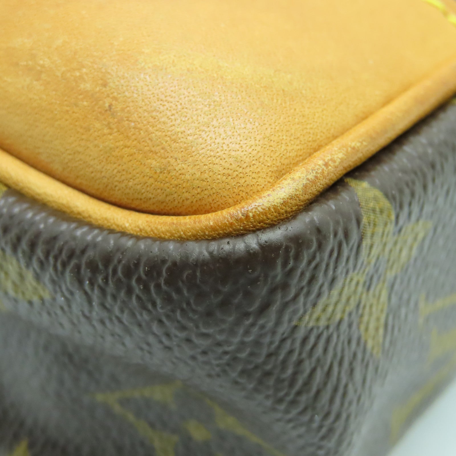 LOUIS VUITTON Monogram Briefcase金扣公事包啡色