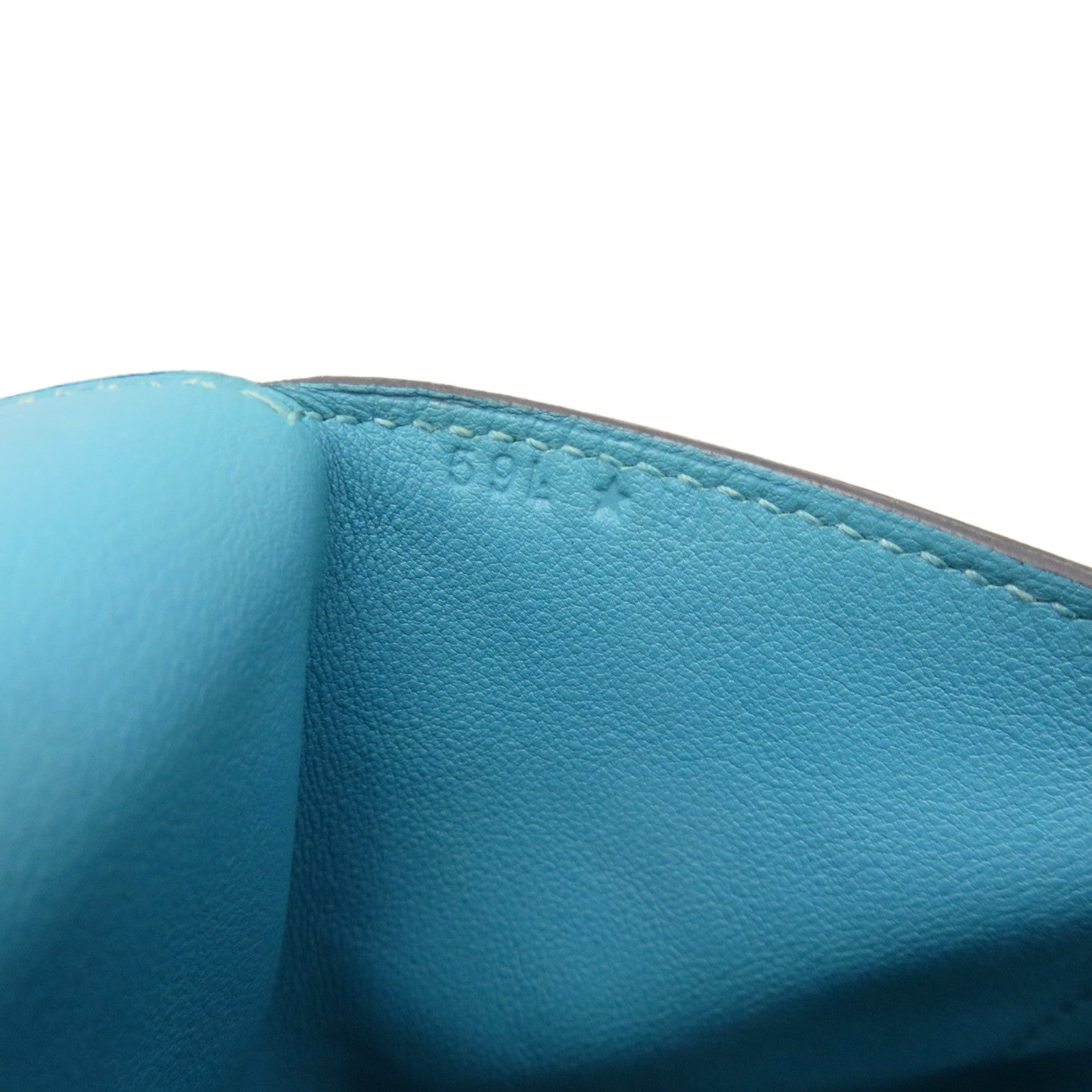 HERMES 【激减优惠】Swift皮革Toolbox 26 2way Shoulder Bag银扣手挽肩背两用袋蓝色