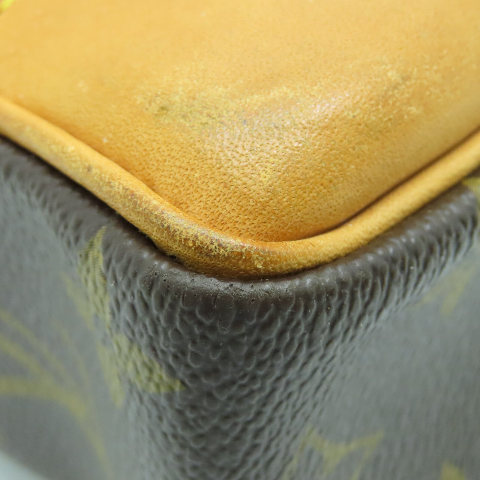 LOUIS VUITTON Monogram Briefcase金扣公事包啡色