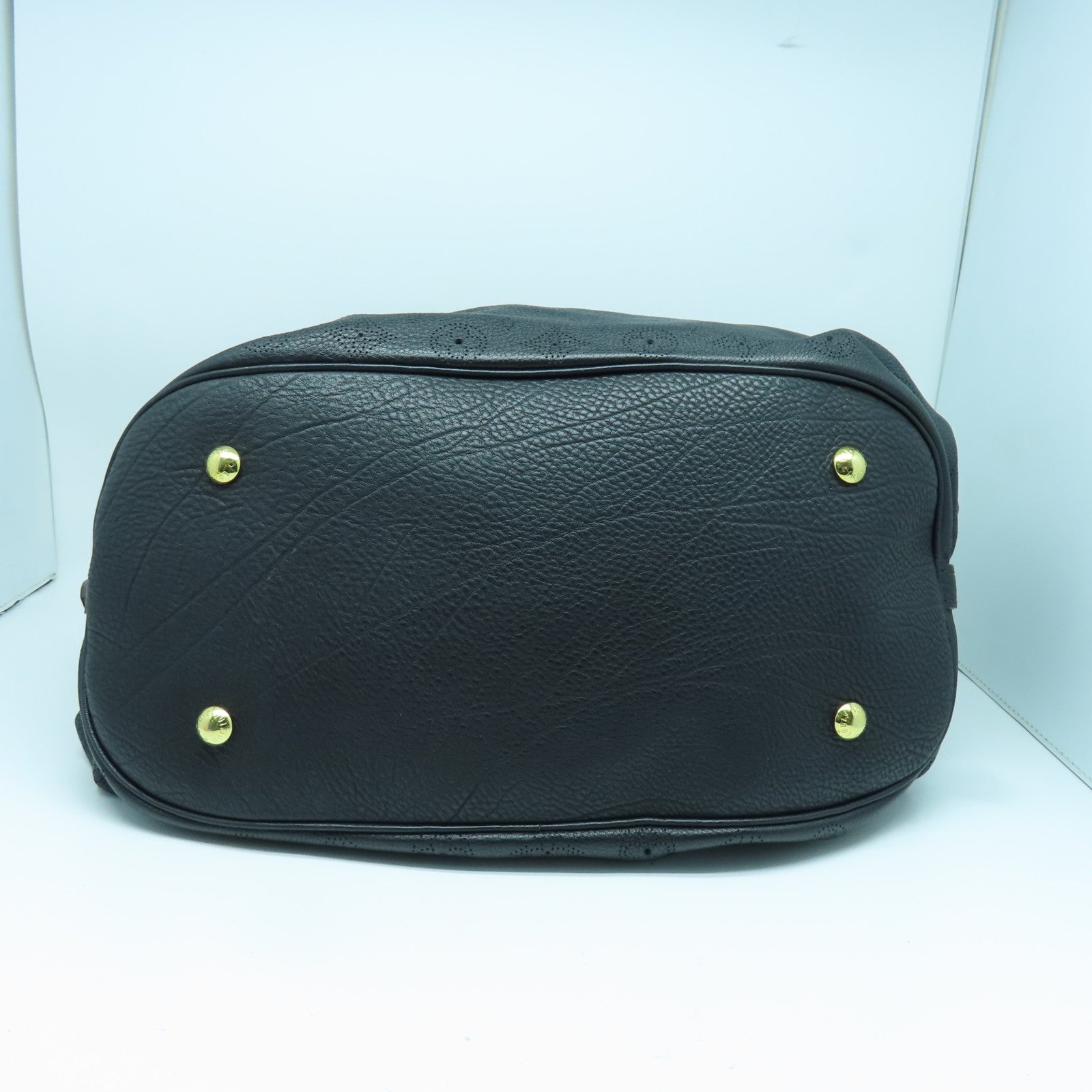 LOUIS VUITTON Mahina Mahina XL金扣肩背袋黑色