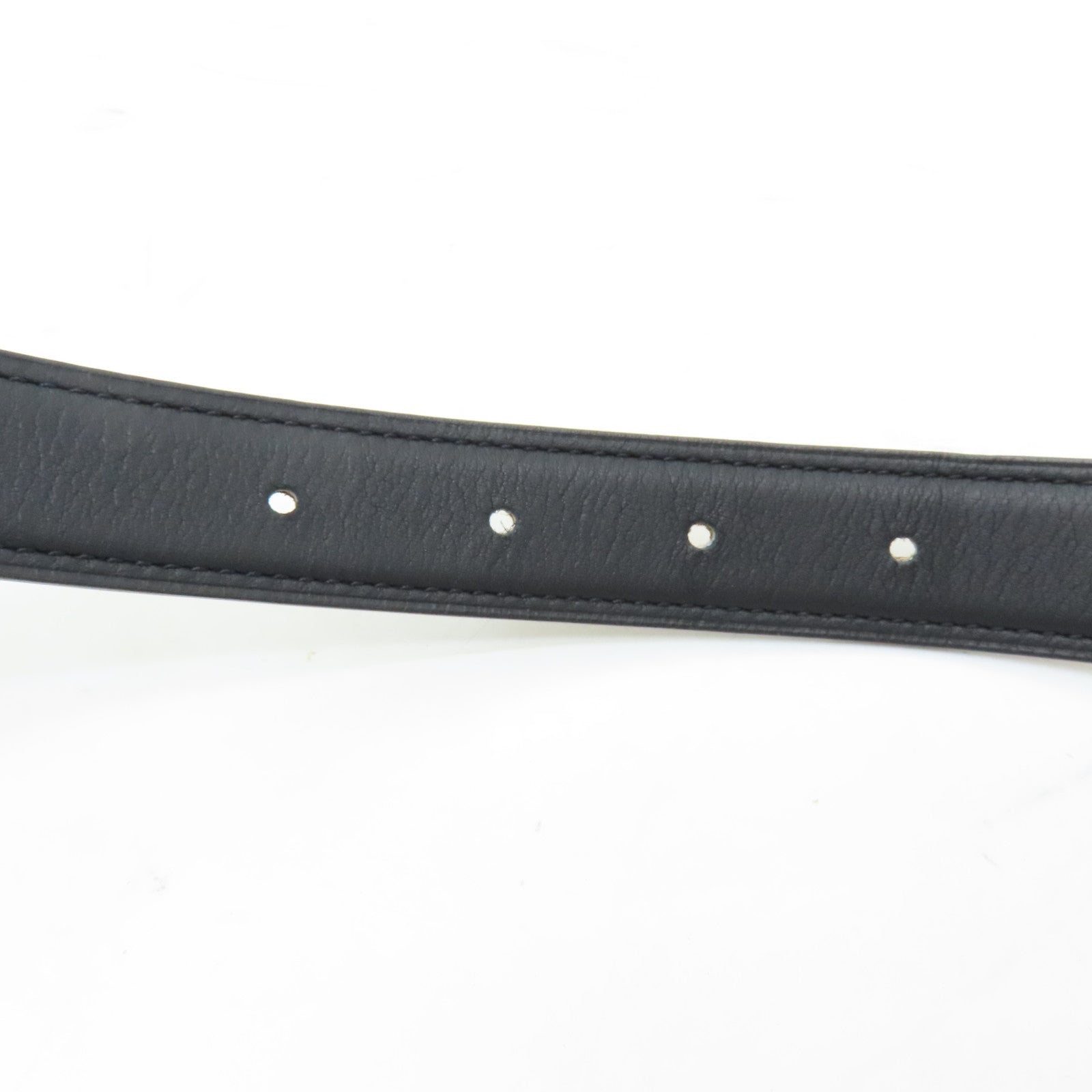 HERMES Epsom Swift皮革Belt 80皮帶Gold/Noir