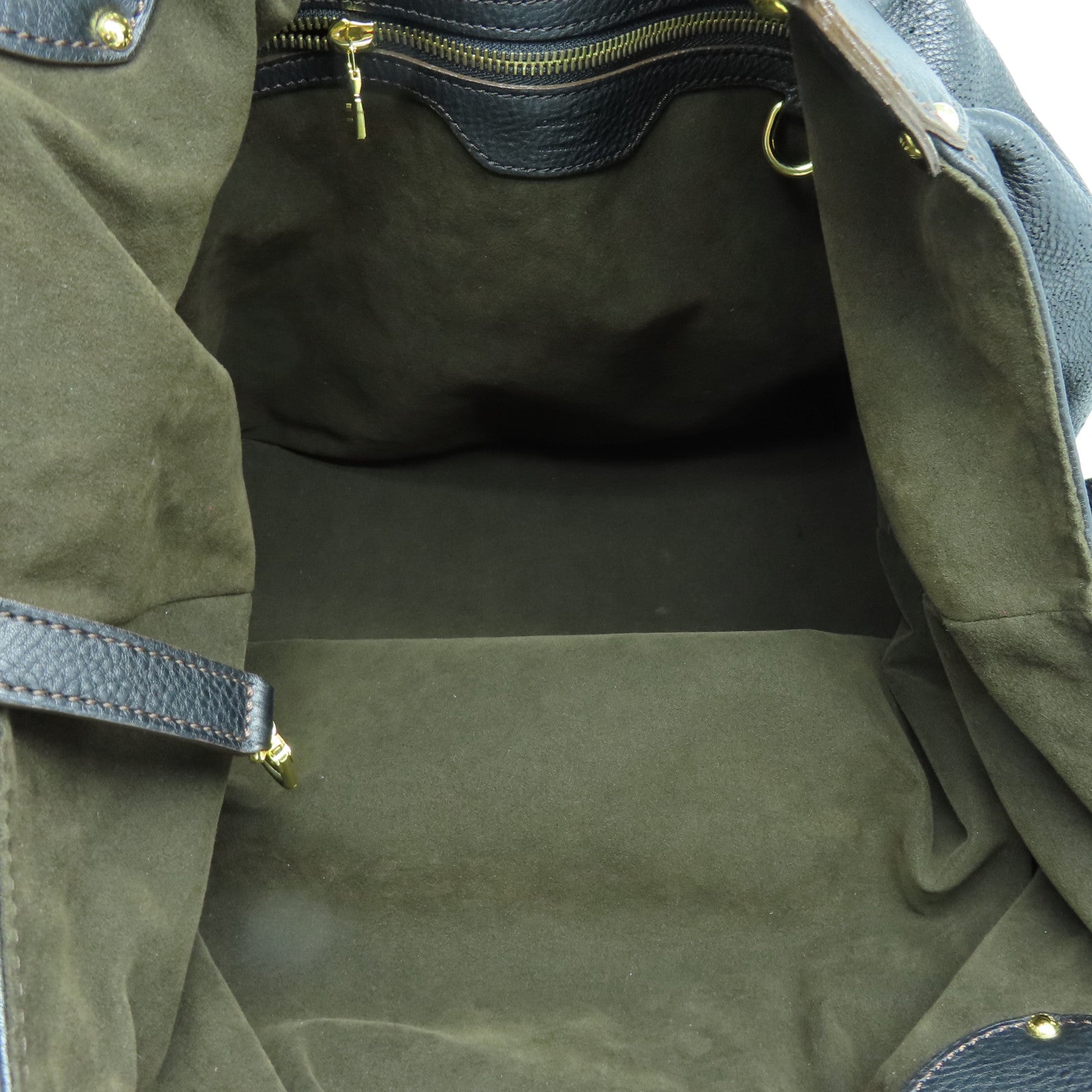 LOUIS VUITTON Mahina Mahina XL金扣肩背袋黑色