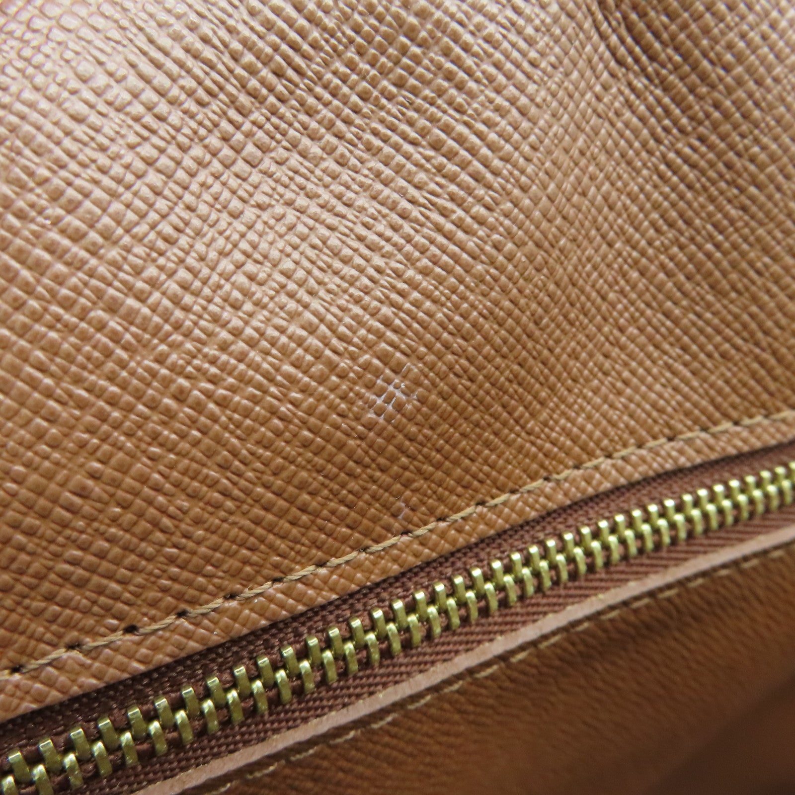 LOUIS VUITTON Monogram Briefcase金扣公事包啡色