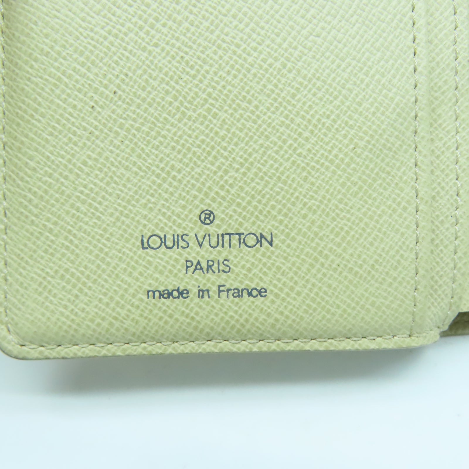 LOUIS VUITTON 【激減優惠】Damier Portefeuille Viennois金扣錢包白色