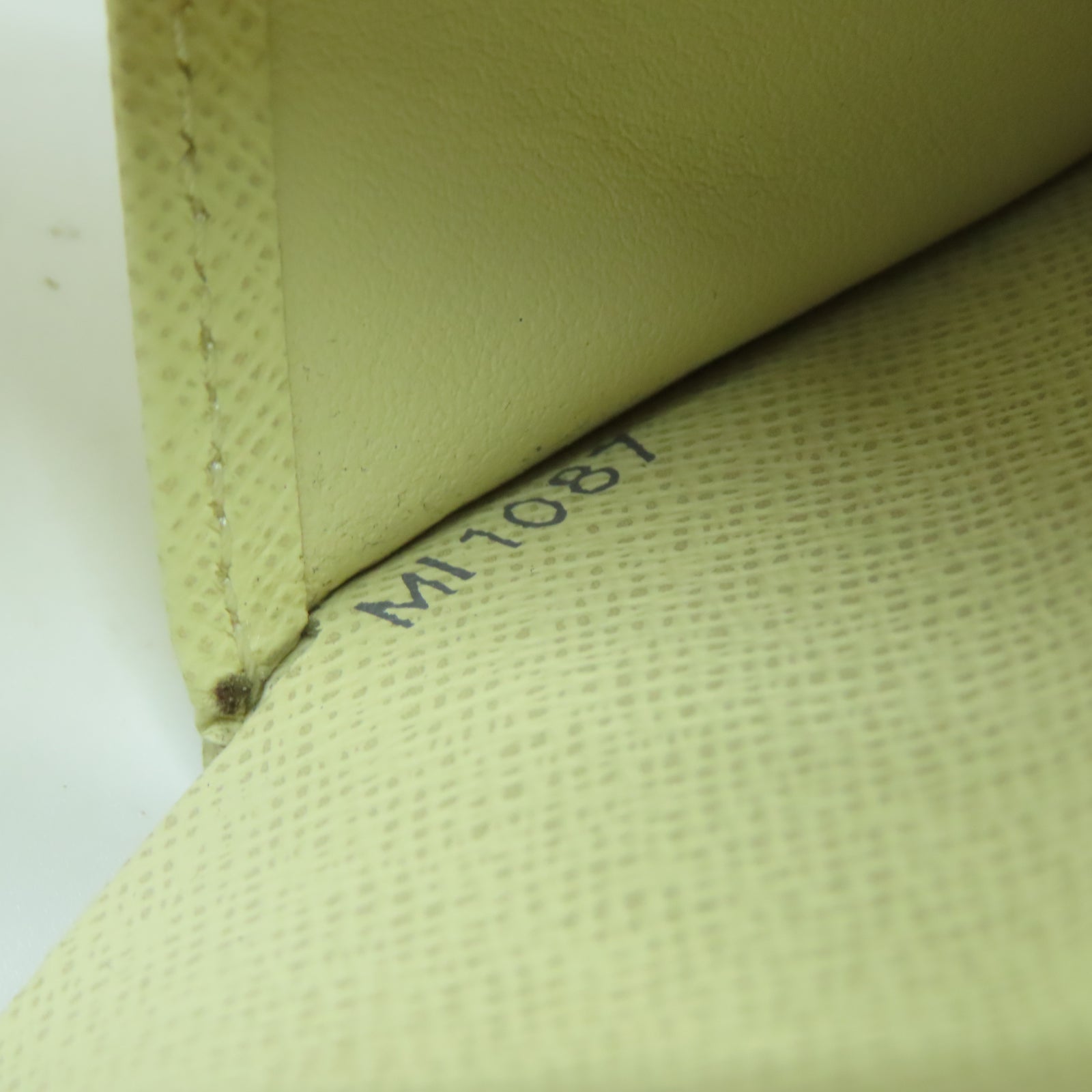 LOUIS VUITTON 【激減優惠】Damier Portefeuille Viennois金扣錢包白色