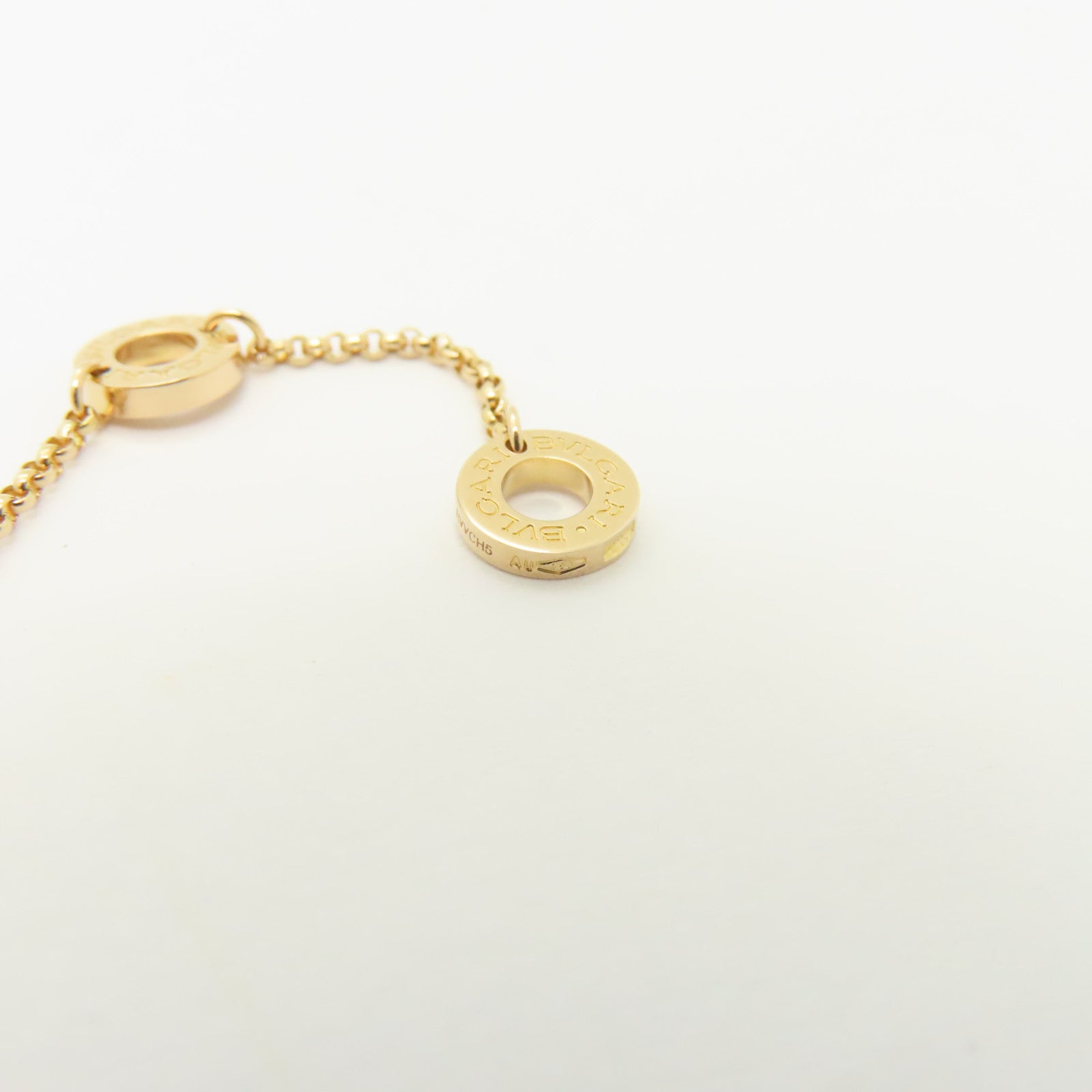 BVLGARI 18K玫瑰金B-zero1 necklace項鍊