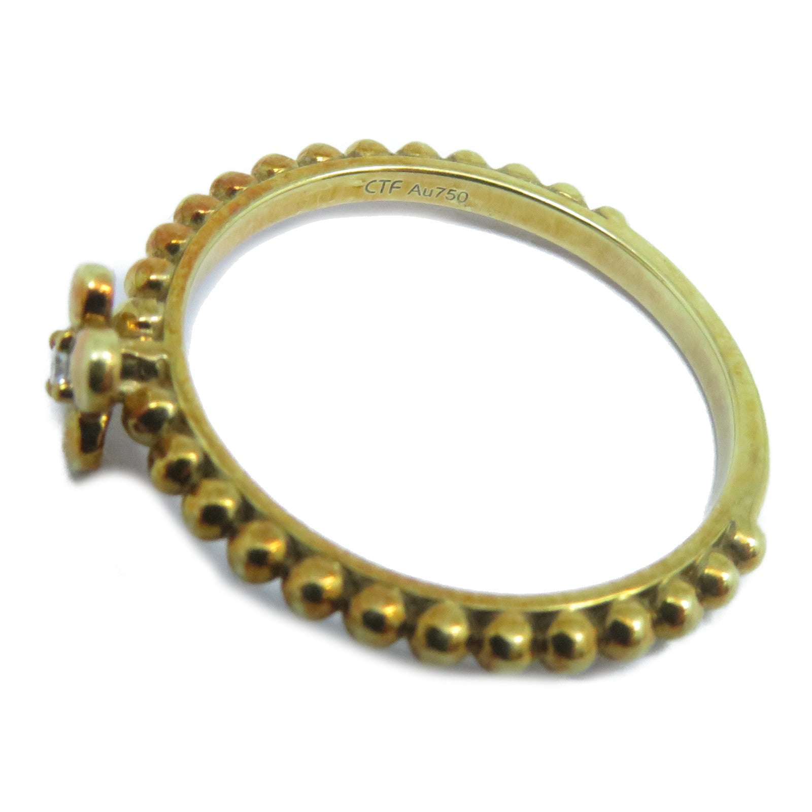 JEWELRY 【激减优惠】18K白金Diamond Ring 0.17ct钻石戒指US#5.75