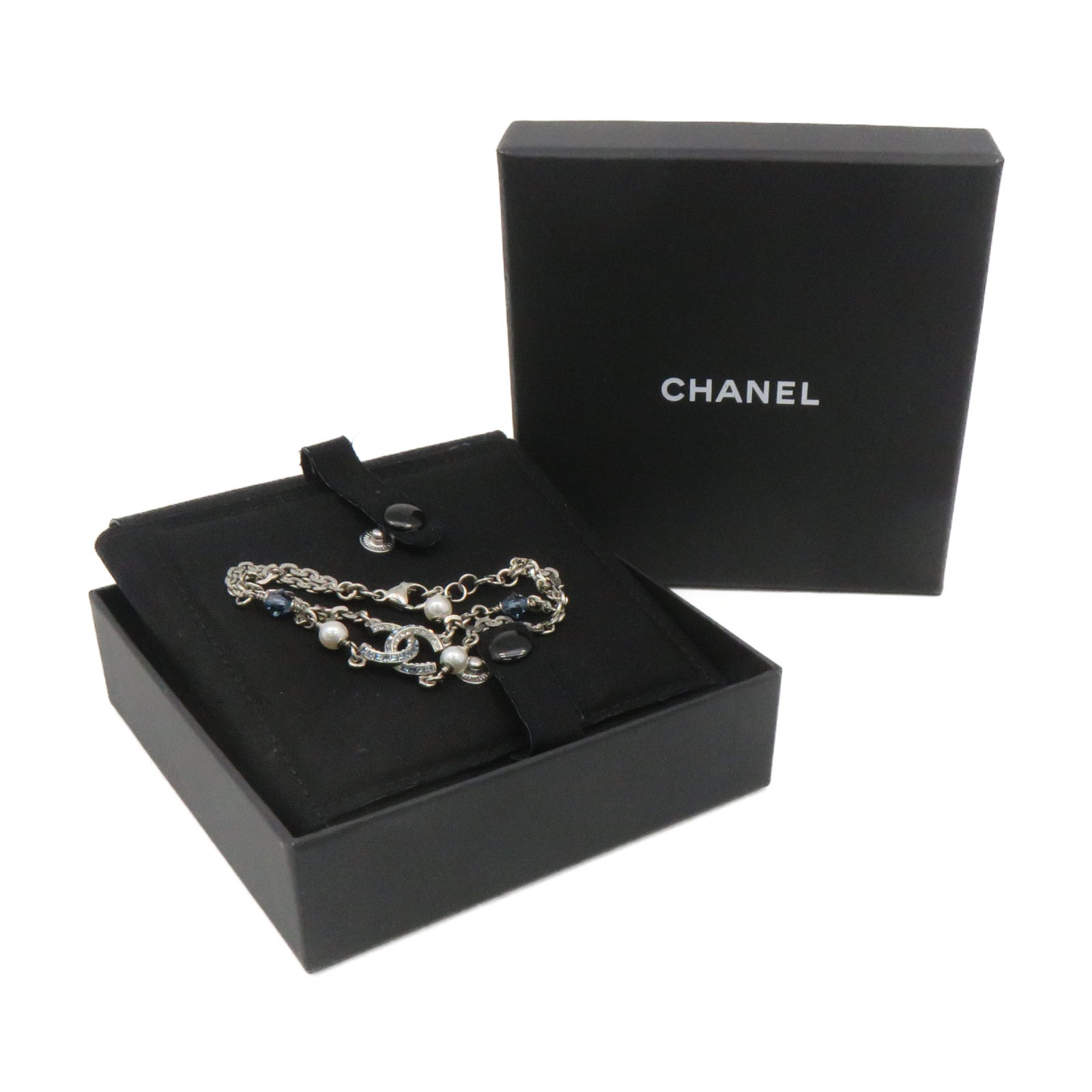 CHANEL 金属CC Bracelet手链