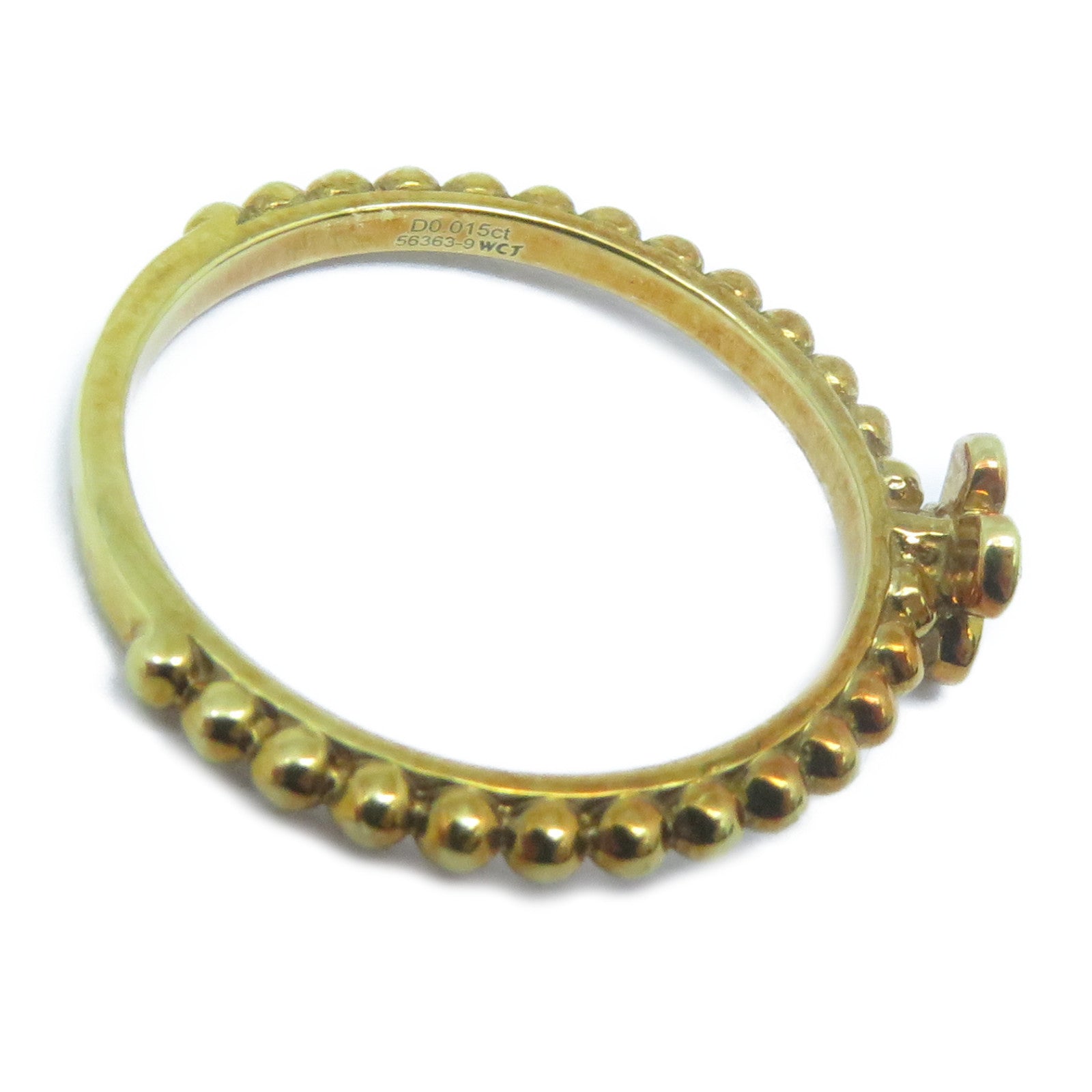 JEWELRY 【激减优惠】18K白金Diamond Ring 0.17ct钻石戒指US#5.75