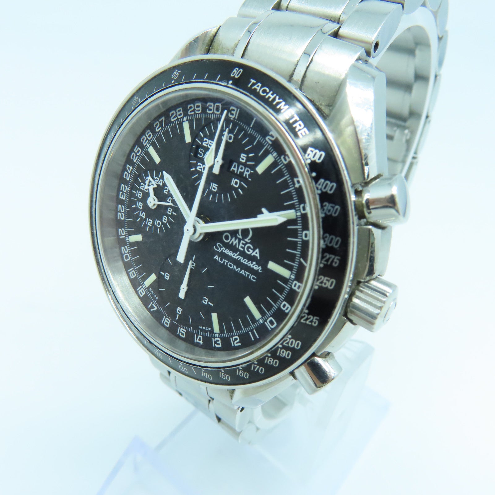 OMEGA Speedmaster不鏽鋼手錶自動機芯黑色