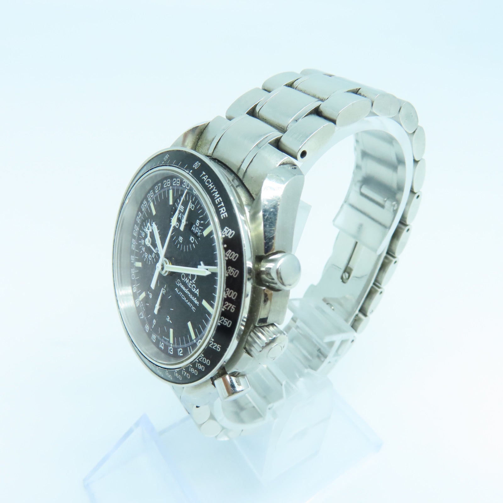 OMEGA Speedmaster不鏽鋼手錶自動機芯黑色