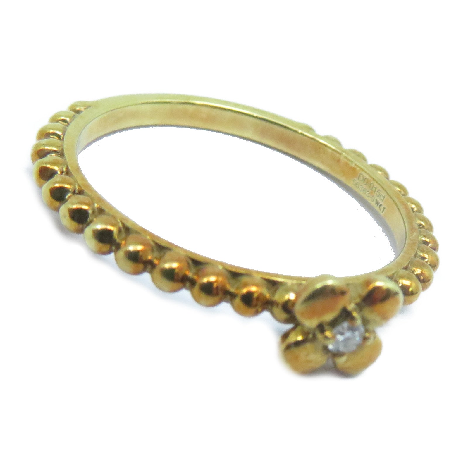 JEWELRY 【激减优惠】18K白金Diamond Ring 0.17ct钻石戒指US#5.75