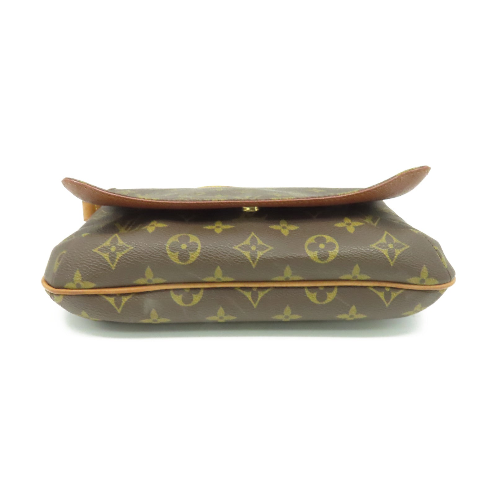 LOUIS VUITTON Monogram Musette Tango Shoulder Bag金扣肩背袋啡色