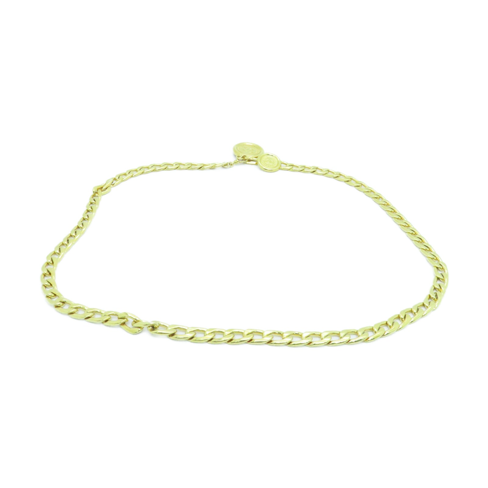 CHANEL 金属Chain Belt皮带金色