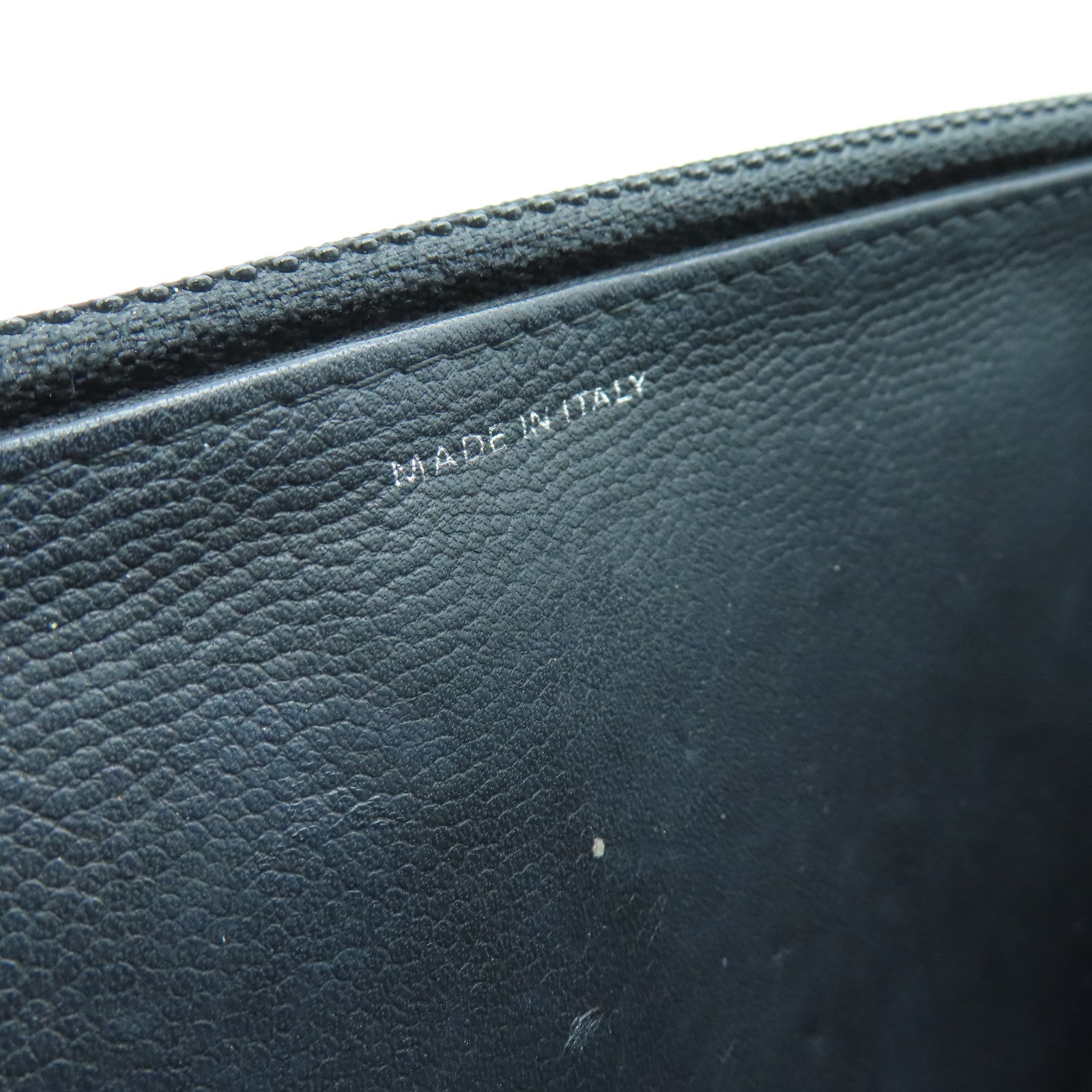 CHANEL Caviar皮革Wallet On Chain链带肩背袋银扣黑色