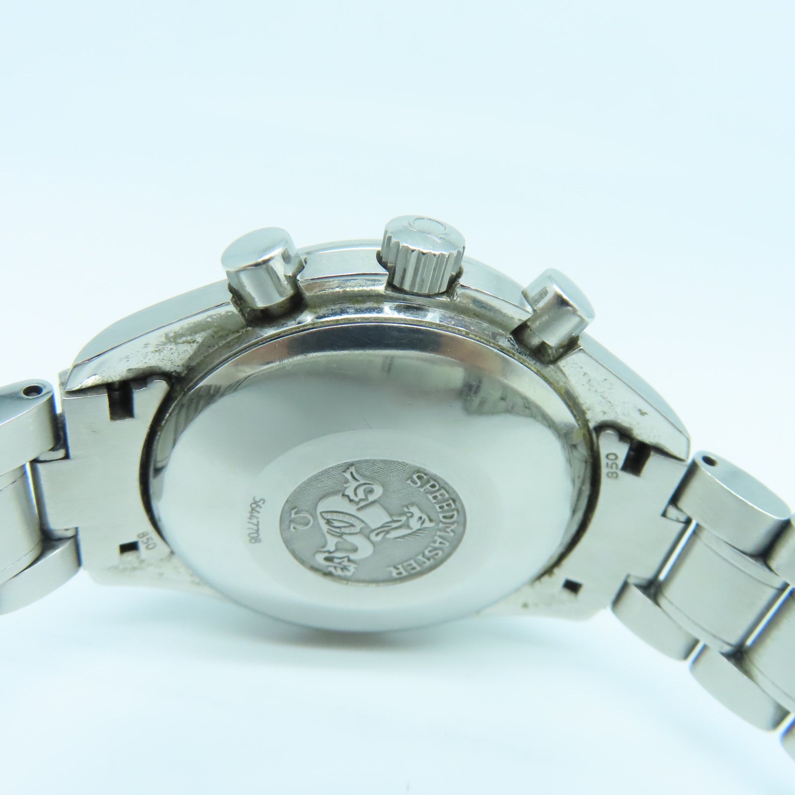 OMEGA Speedmaster不鏽鋼手錶自動機芯黑色
