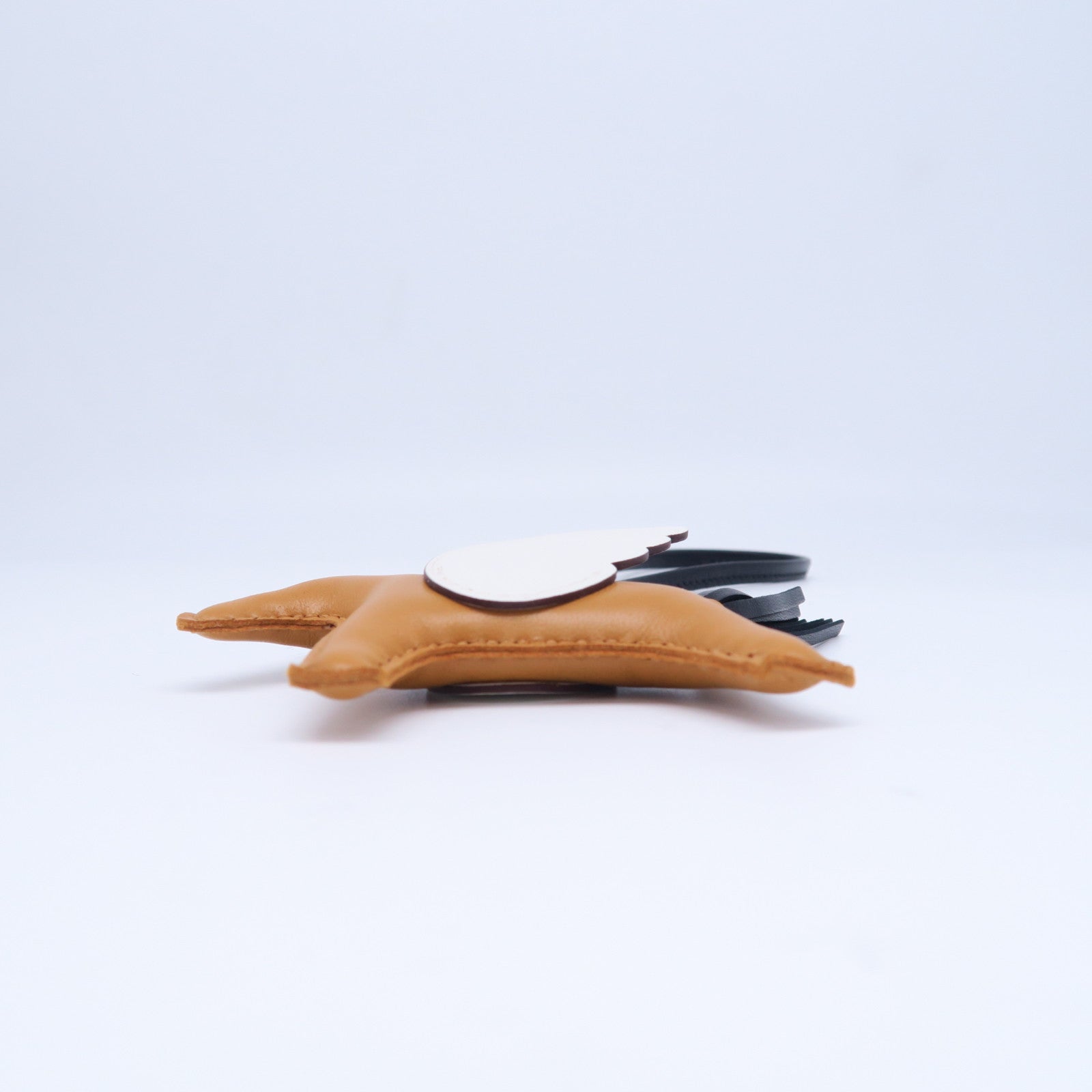 HERMES Swift皮革Rodeo Pegase PM Charm挂饰芝麻色