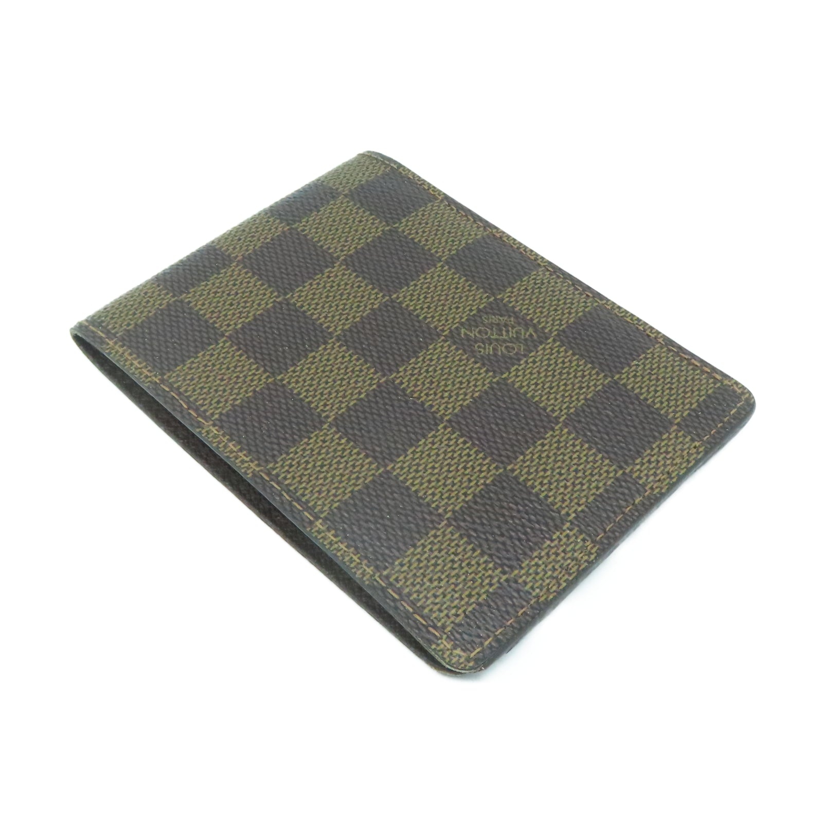 LOUIS VUITTON Damier Multiple Wallet錢包啡色