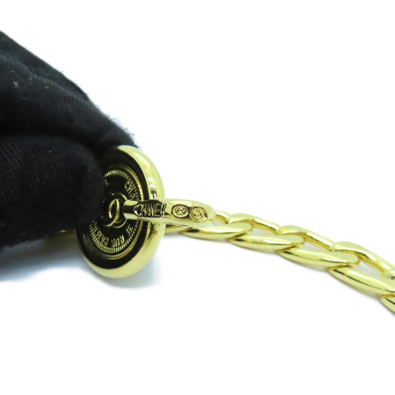 CHANEL 金属Chain Belt皮带金色