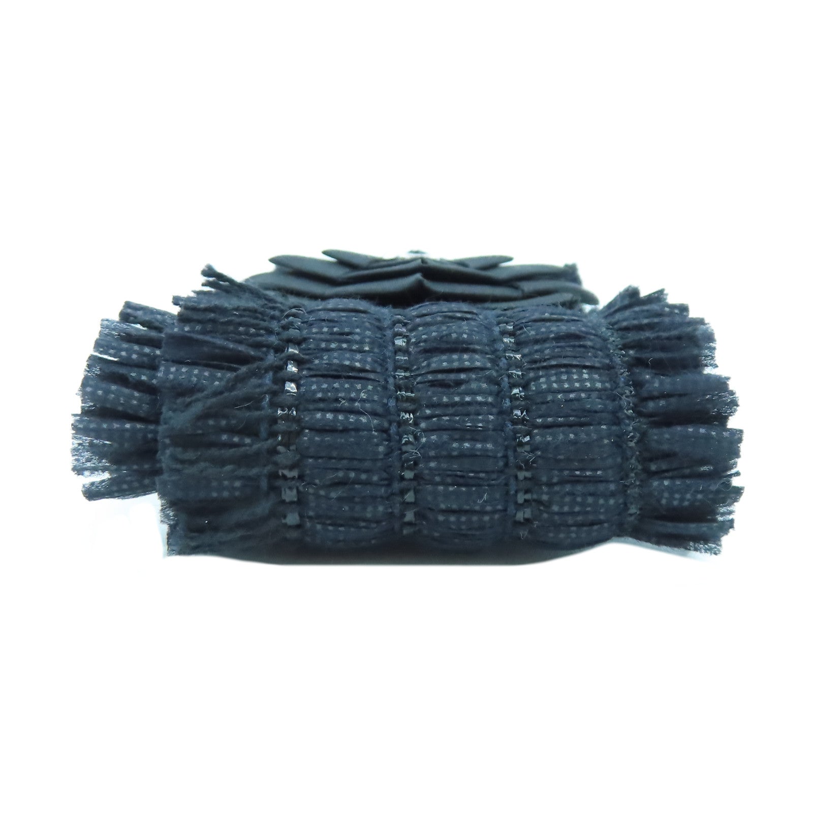 CHANEL 布料Brooch胸針黑色