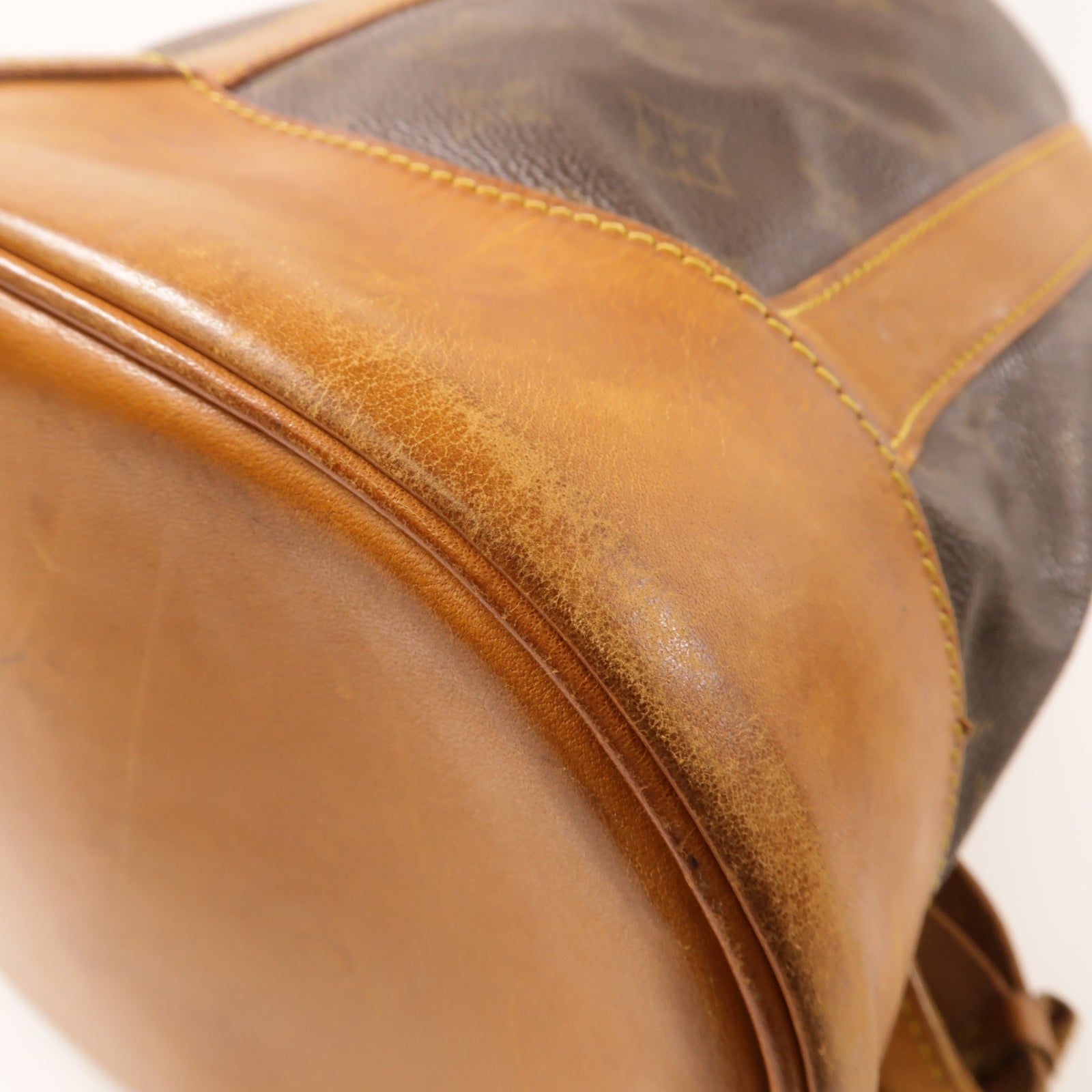 LOUIS VUITTON Monogram Randne PM金扣肩背袋啡色
