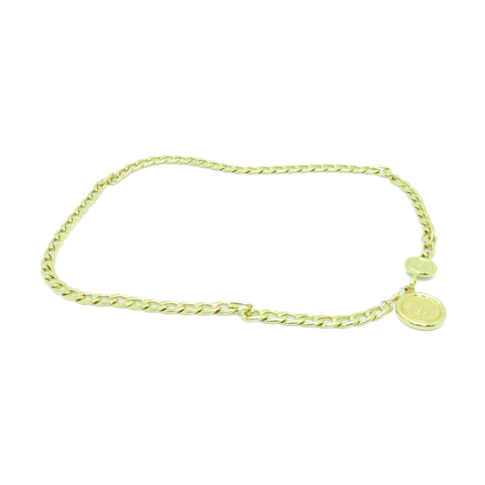 CHANEL 金属Chain Belt皮带金色