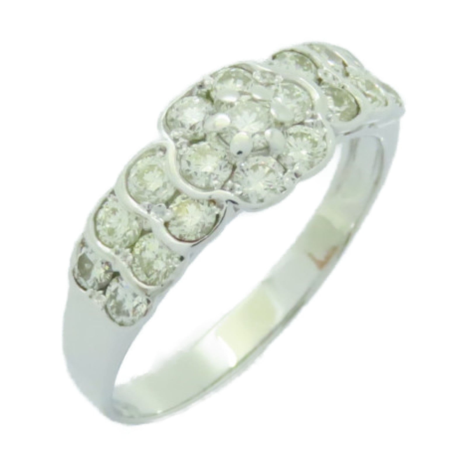 JEWELRY 18K白金Diamond Ring鑽石戒指US#7.25