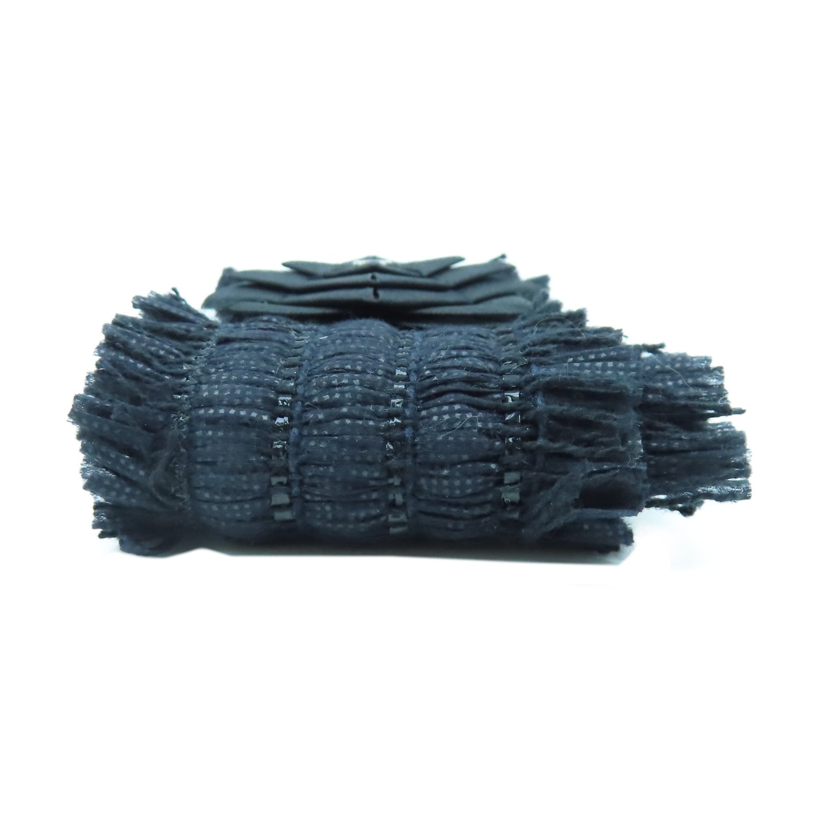 CHANEL 布料Brooch胸針黑色