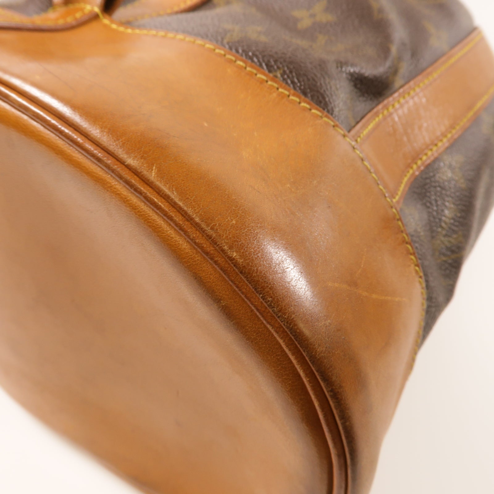 LOUIS VUITTON Monogram Randne PM金扣肩背袋啡色