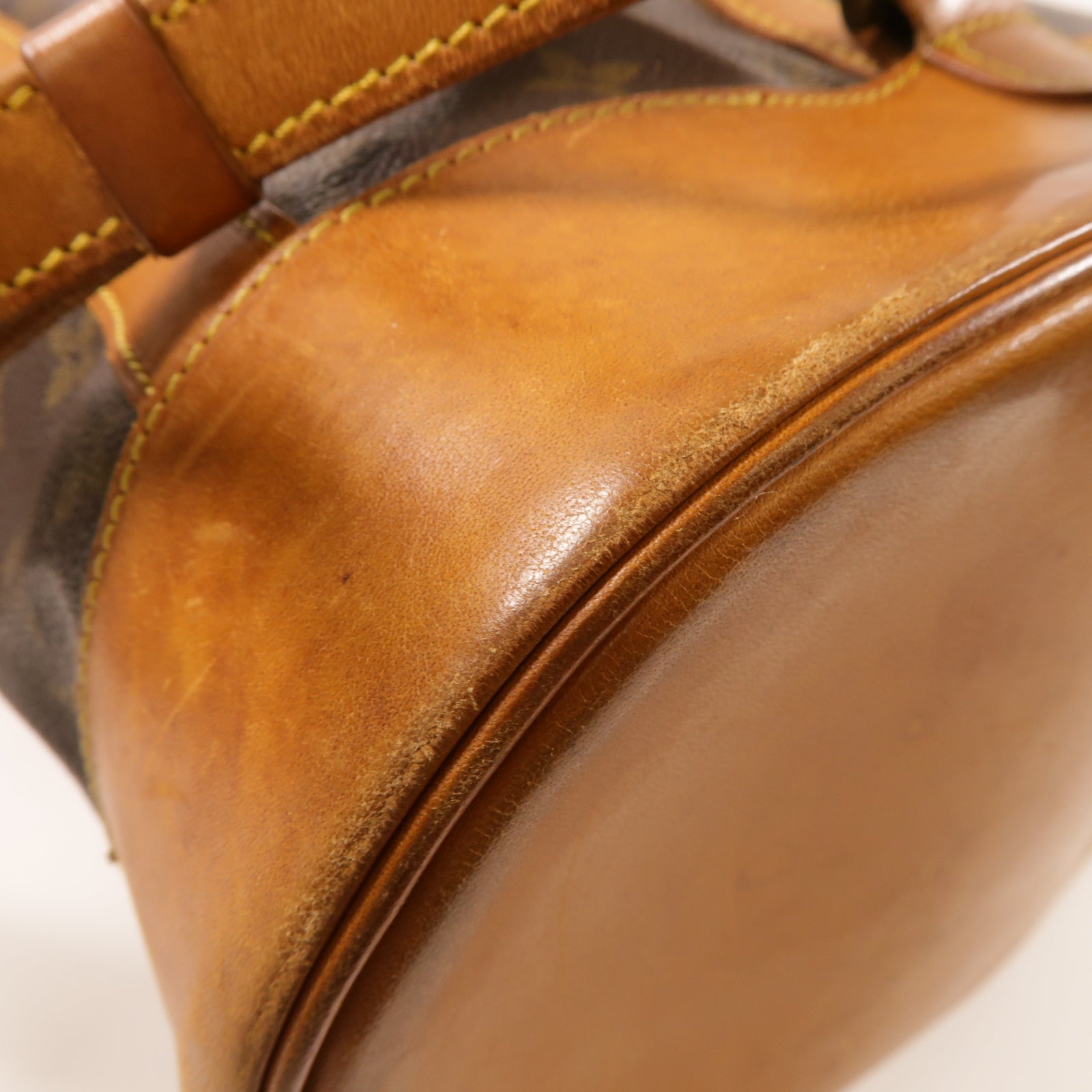LOUIS VUITTON Monogram Randne PM金扣肩背袋啡色