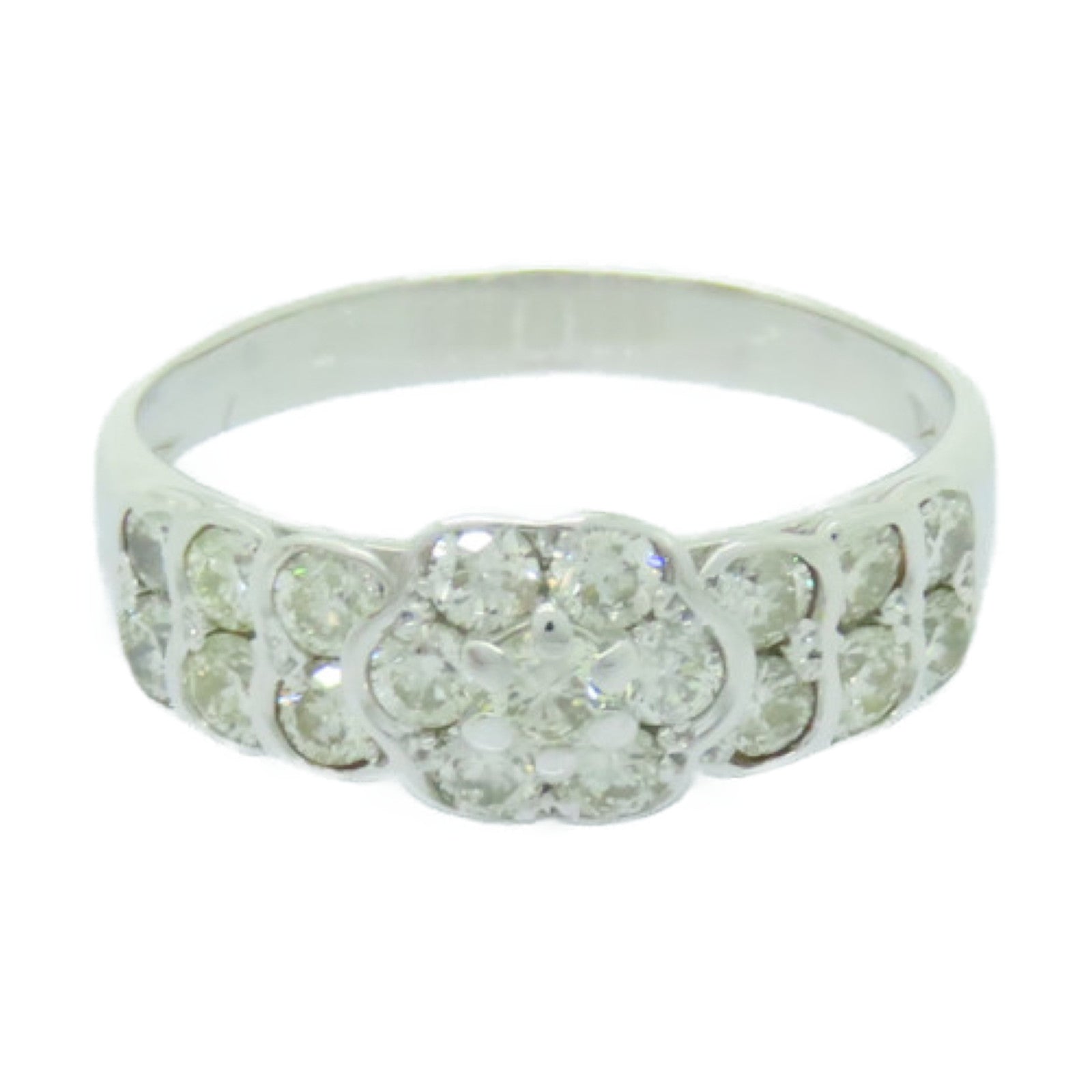 JEWELRY 18K白金Diamond Ring鑽石戒指US#7.25