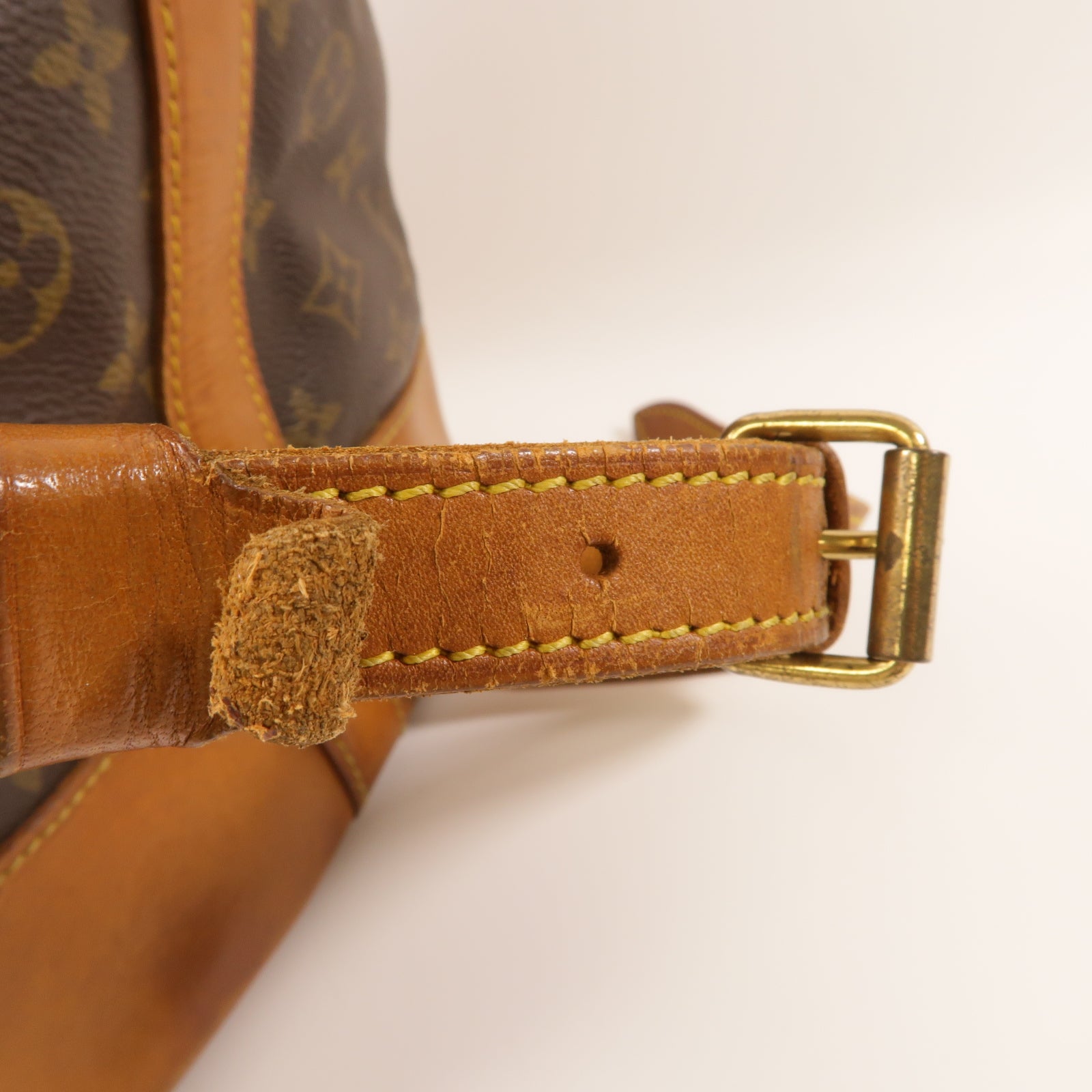 LOUIS VUITTON Monogram Randne PM金扣肩背袋啡色