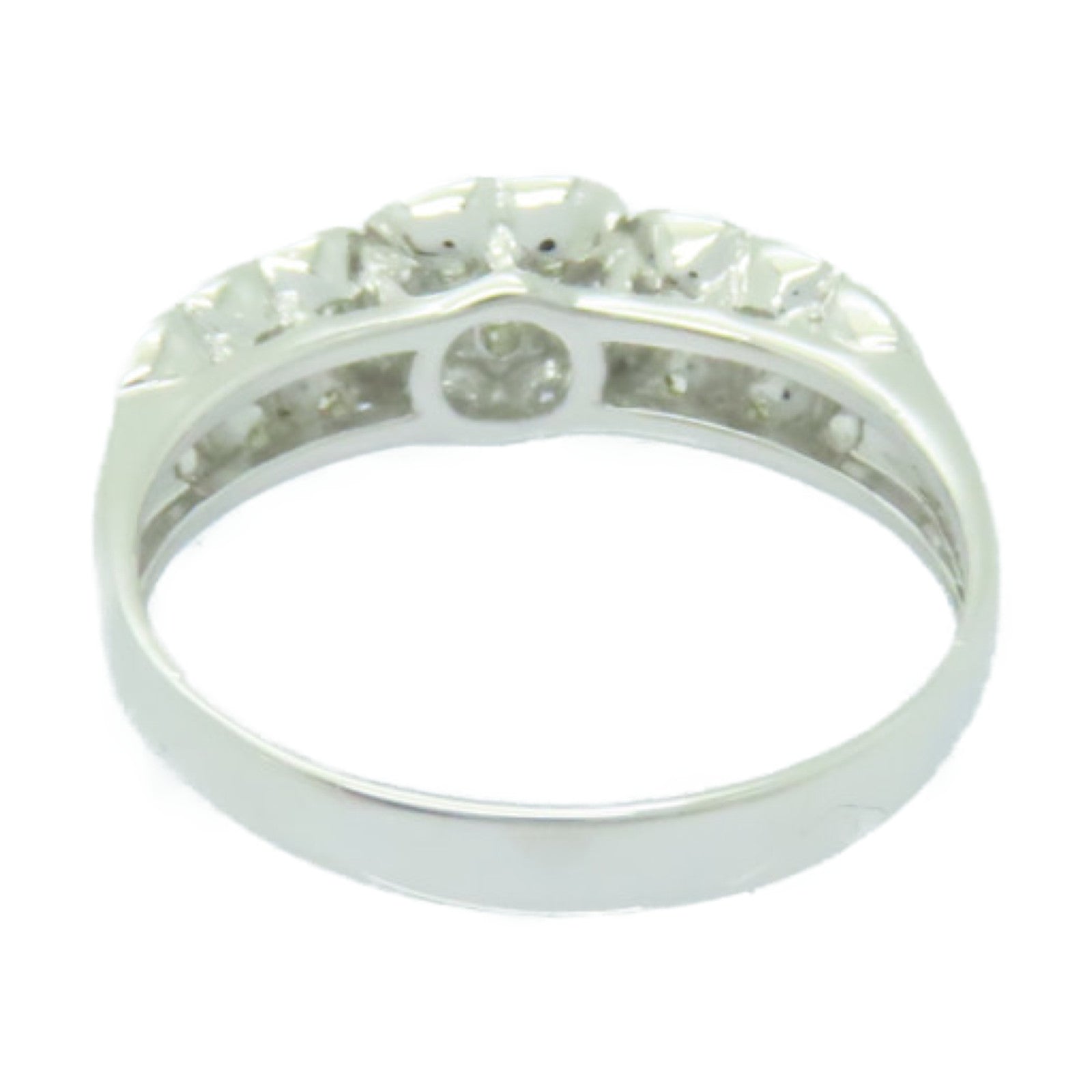JEWELRY 18K白金Diamond Ring鑽石戒指US#7.25