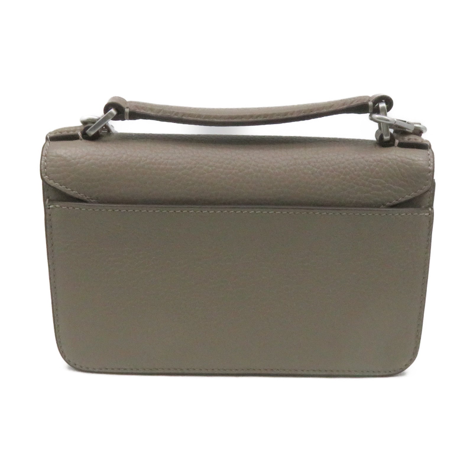 Tory Burch 牛皮皮革2Way Shoulder Bag手挽肩背两用袋灰色