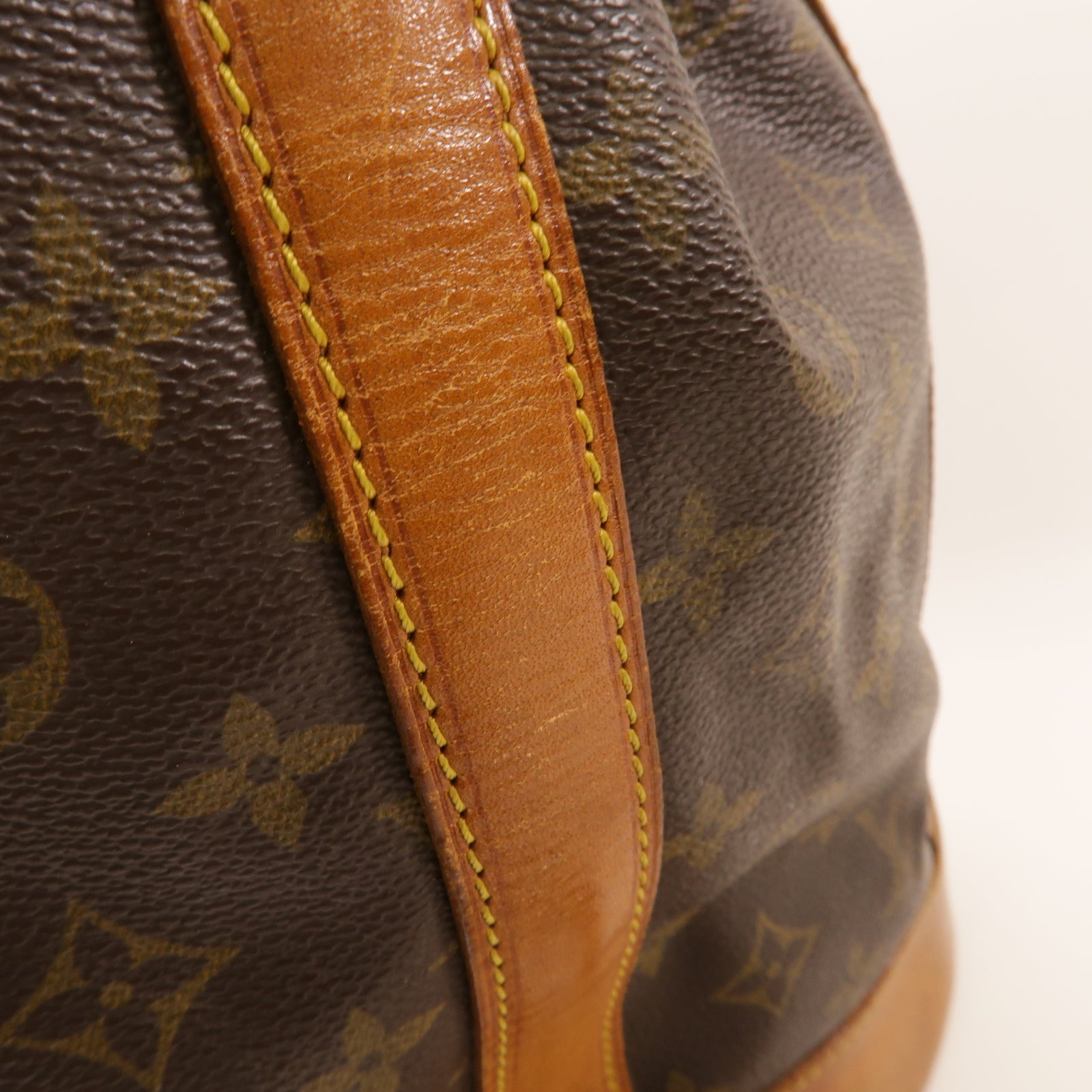 LOUIS VUITTON Monogram Randne PM金扣肩背袋啡色