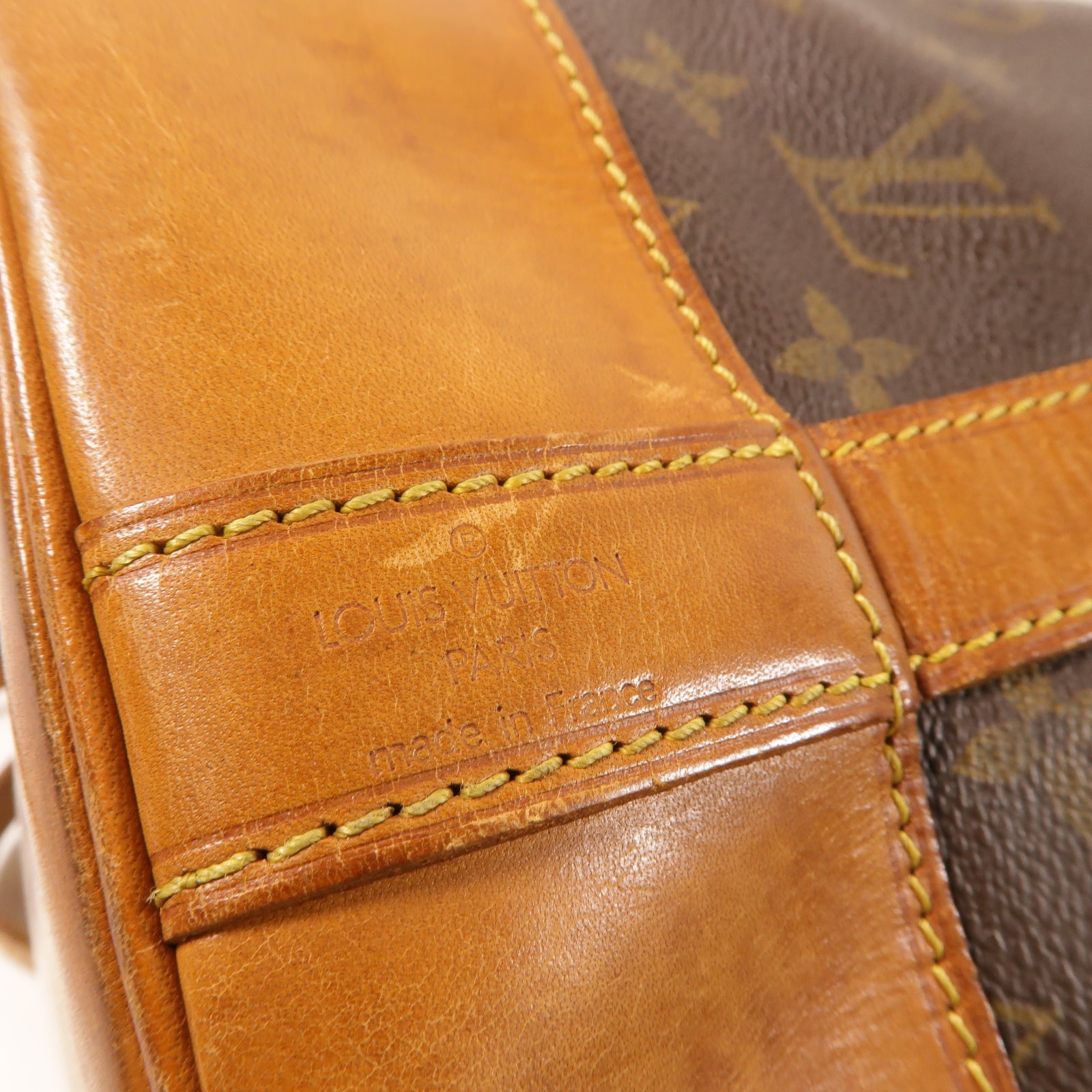 LOUIS VUITTON Monogram Randne PM金扣肩背袋啡色