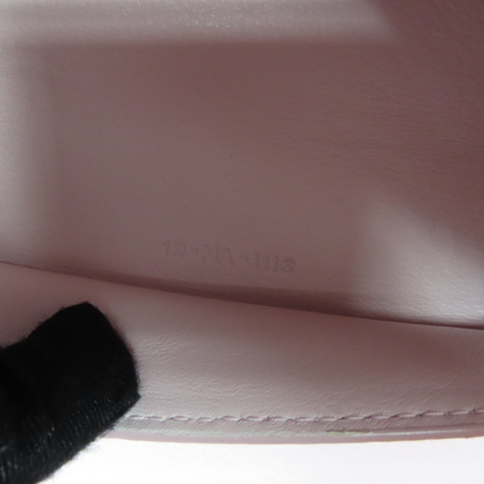 Dior 【激減優惠】羊皮皮革Addict Shopping Tote銀扣肩背袋黑色/粉紅色