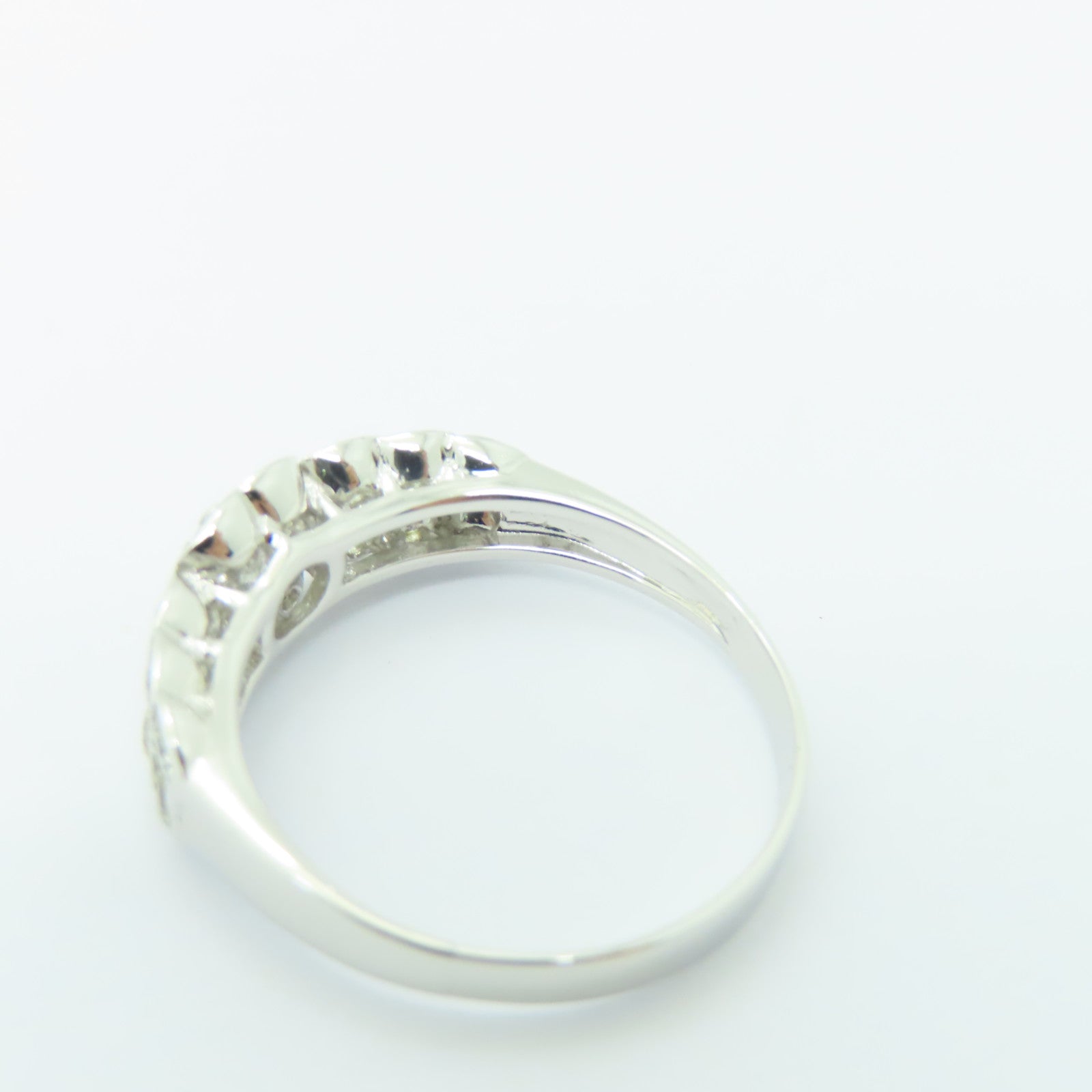JEWELRY 18K白金Diamond Ring鑽石戒指US#7.25